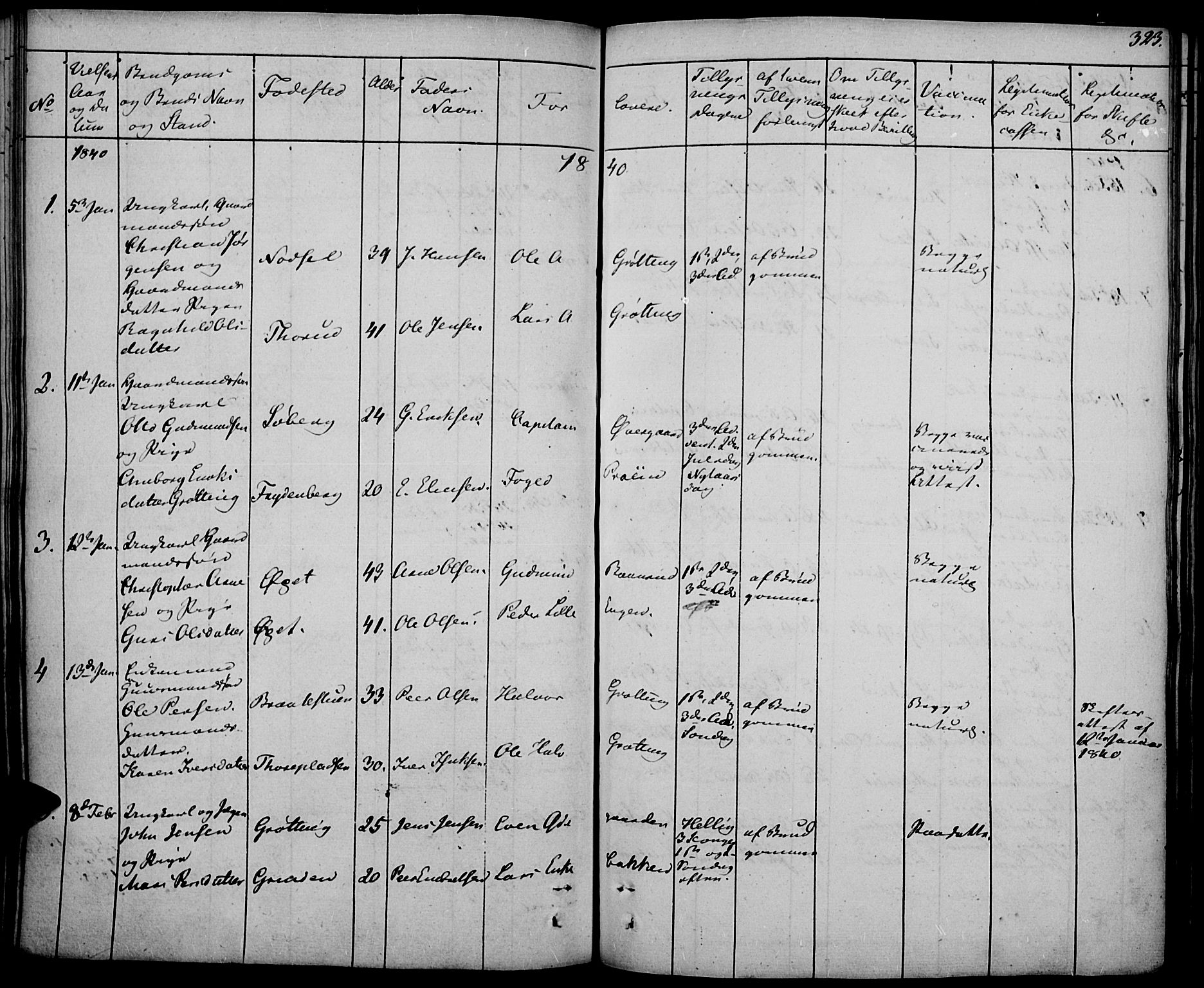 Elverum prestekontor, AV/SAH-PREST-044/H/Ha/Haa/L0008: Parish register (official) no. 8, 1830-1842, p. 323