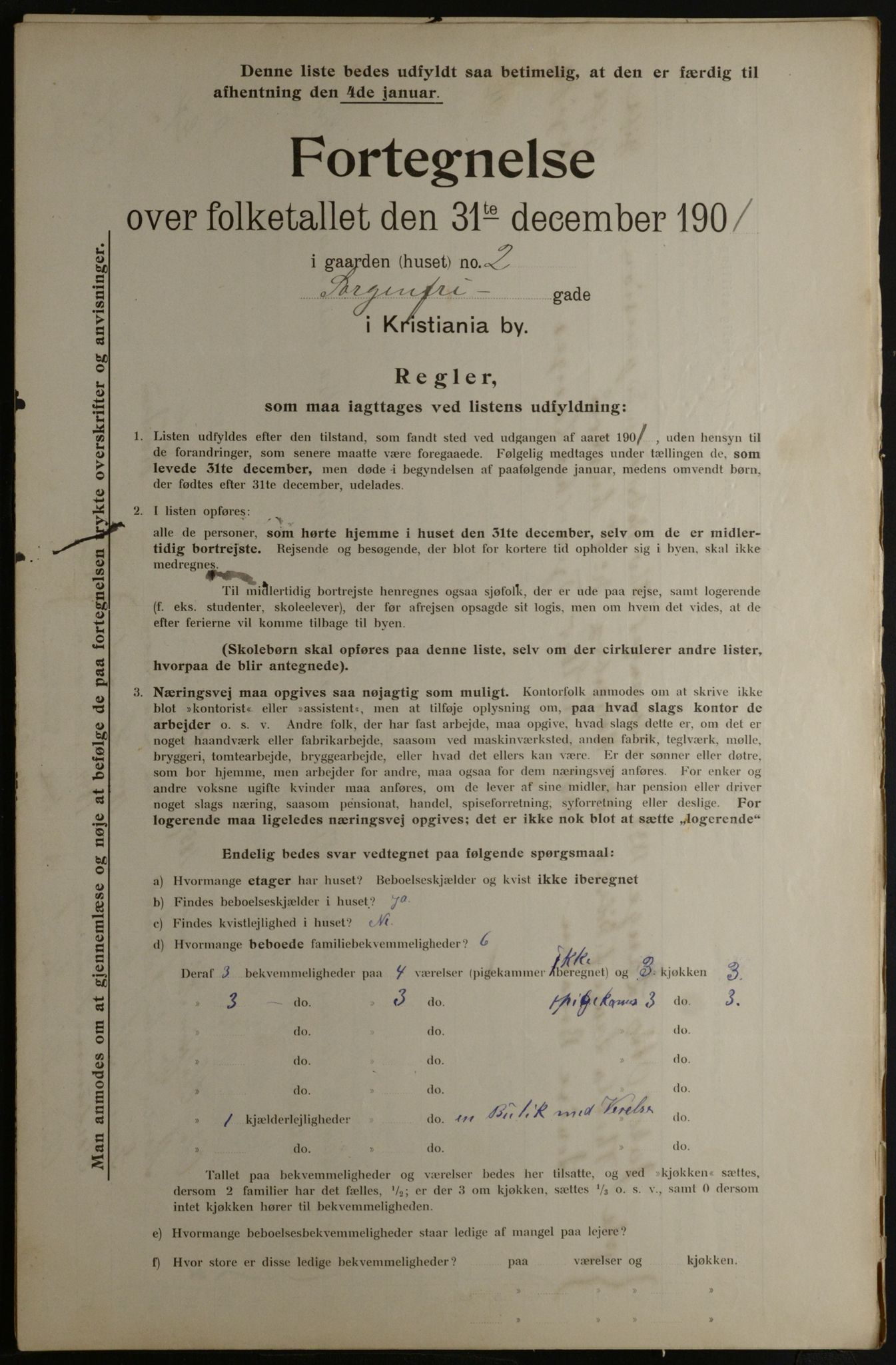 OBA, Municipal Census 1901 for Kristiania, 1901, p. 15369