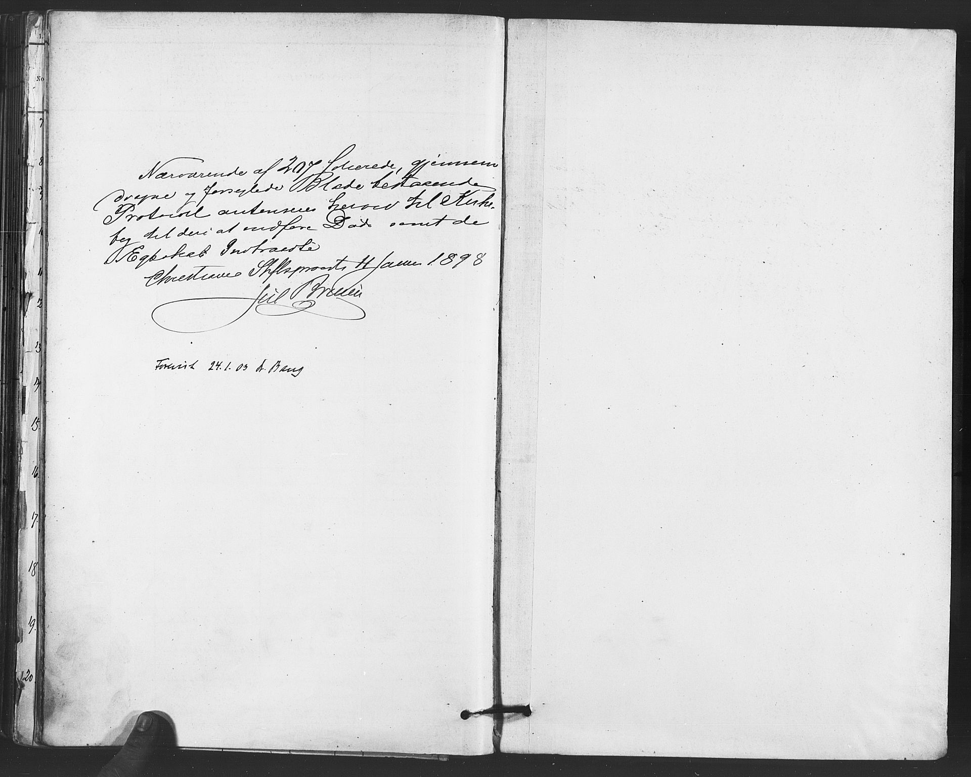 Paulus prestekontor Kirkebøker, SAO/A-10871/F/Fa/L0012: Parish register (official) no. 12, 1897-1908