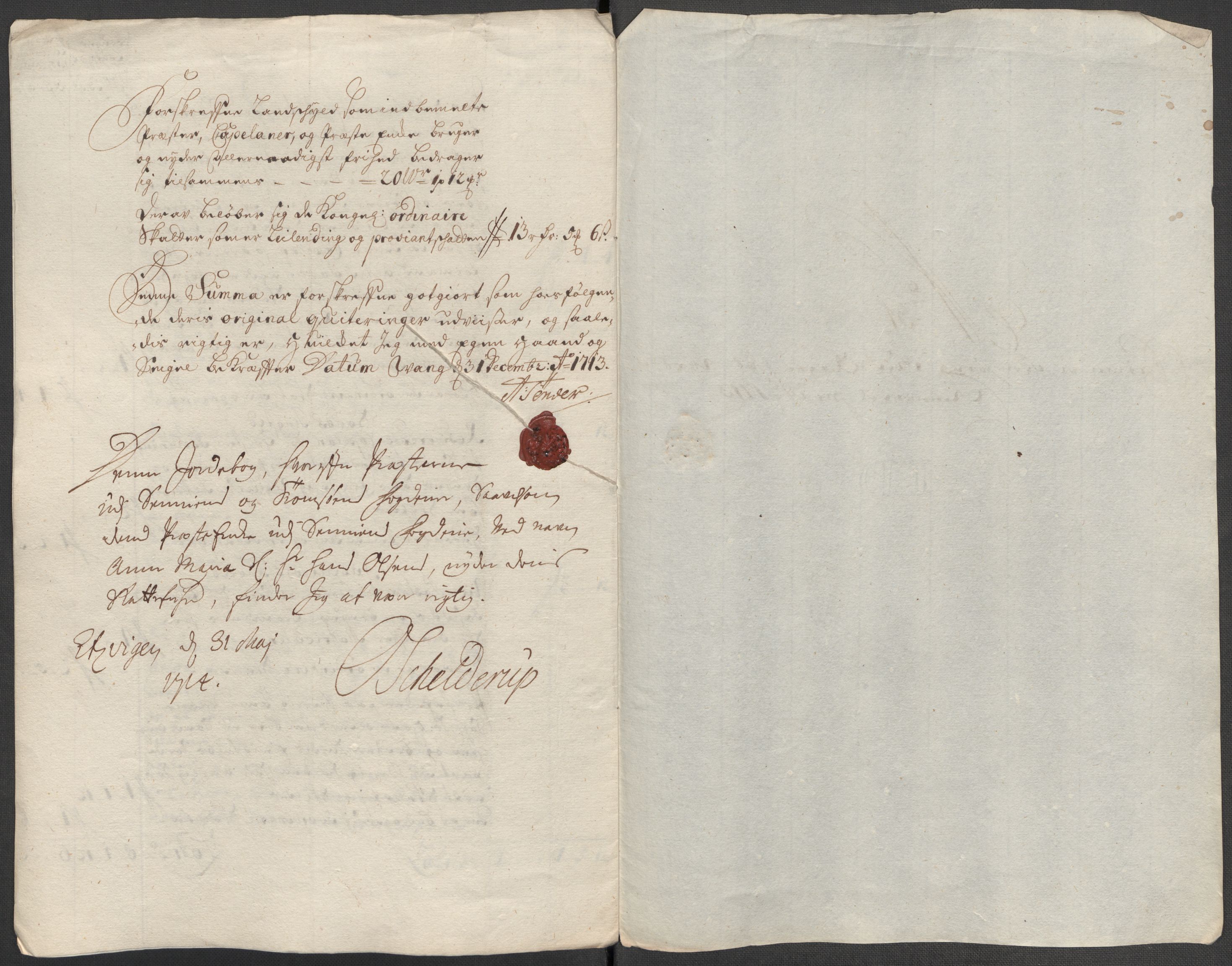 Rentekammeret inntil 1814, Reviderte regnskaper, Fogderegnskap, AV/RA-EA-4092/R68/L4759: Fogderegnskap Senja og Troms, 1713, p. 183