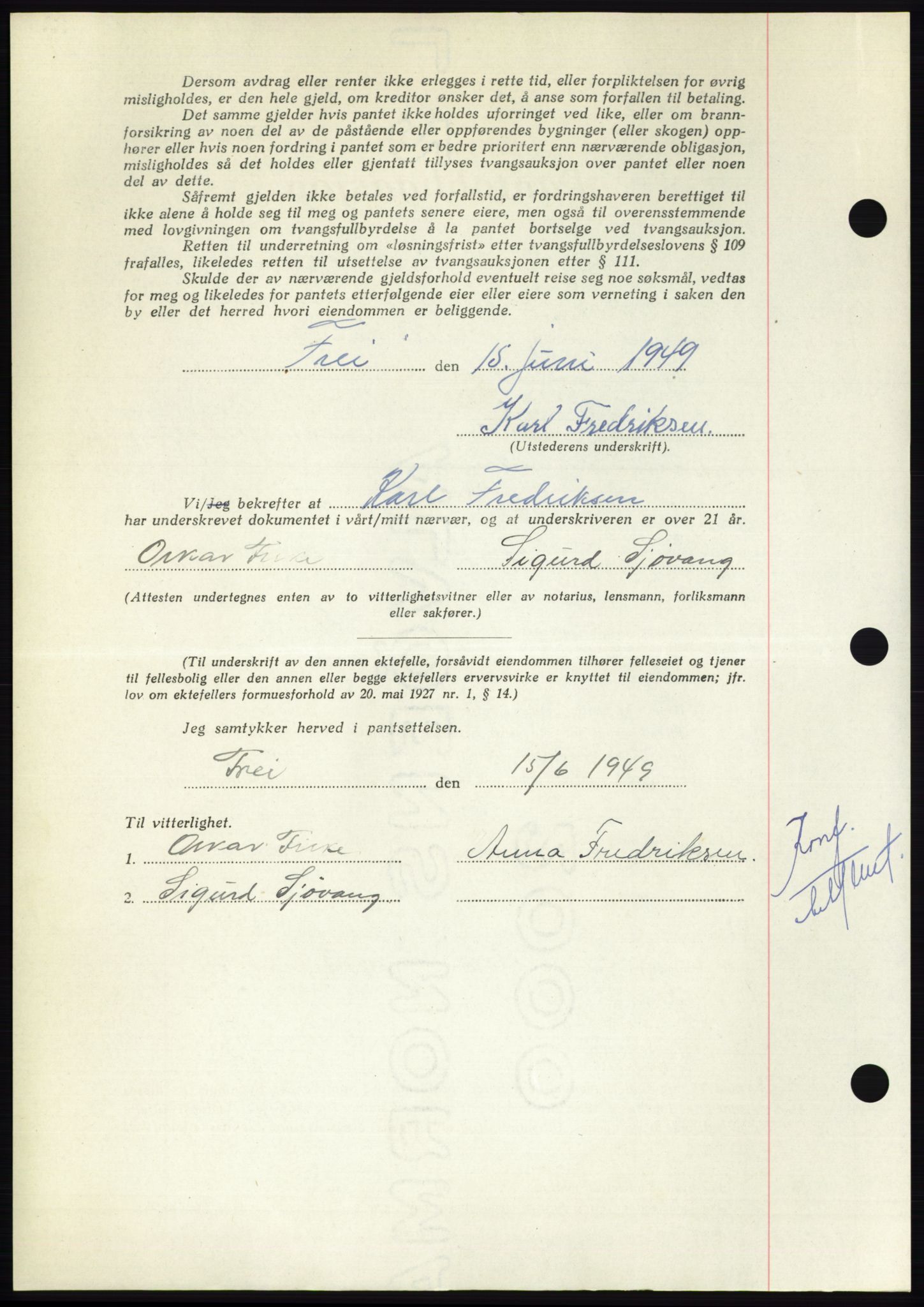 Nordmøre sorenskriveri, AV/SAT-A-4132/1/2/2Ca: Mortgage book no. B103, 1949-1950, Diary no: : 140/1950