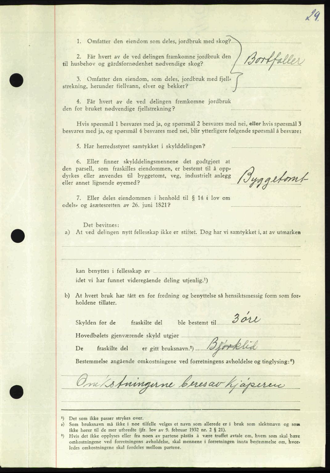 Nordmøre sorenskriveri, AV/SAT-A-4132/1/2/2Ca: Mortgage book no. A105, 1947-1947, Diary no: : 1230/1947