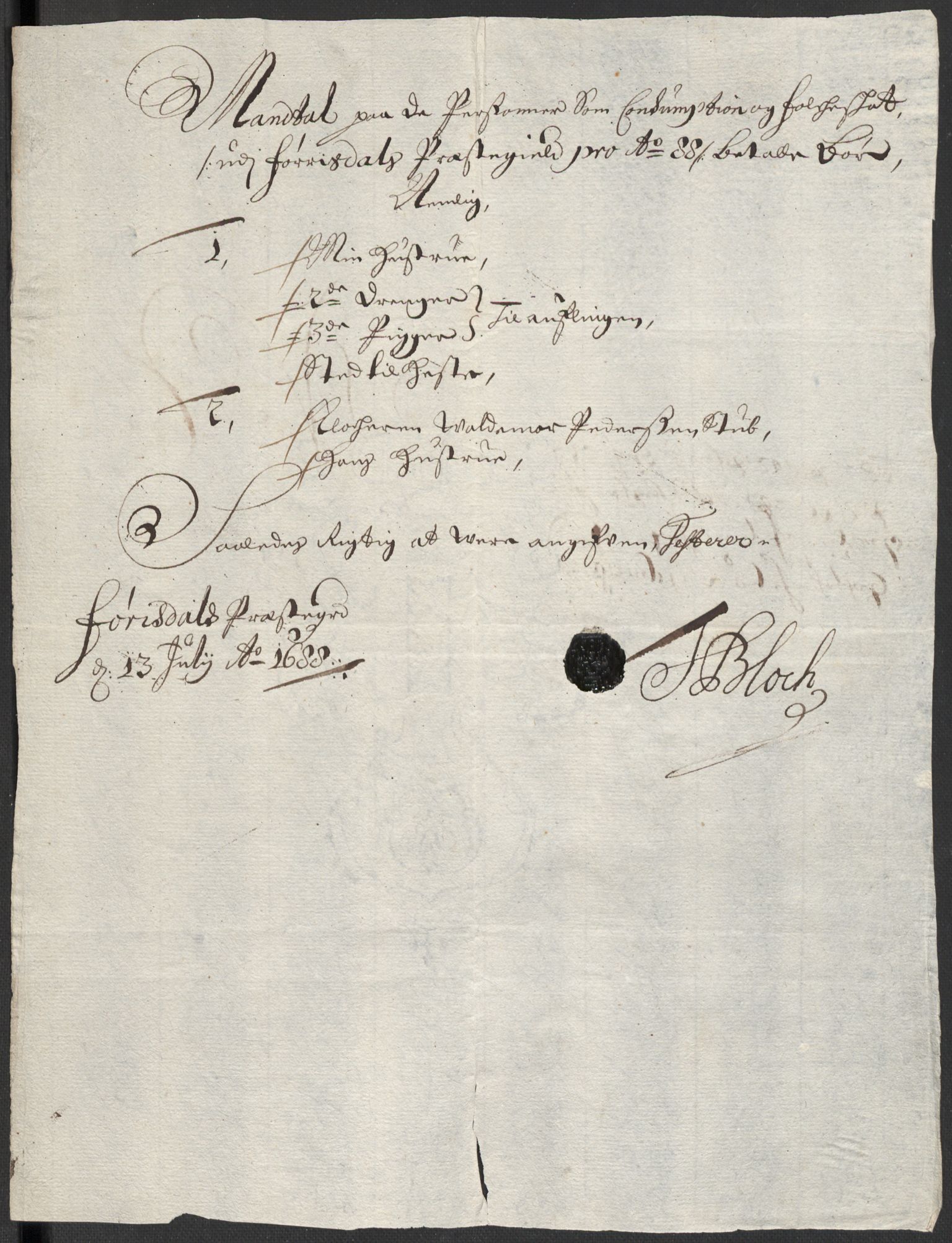 Rentekammeret inntil 1814, Reviderte regnskaper, Fogderegnskap, AV/RA-EA-4092/R35/L2087: Fogderegnskap Øvre og Nedre Telemark, 1687-1689, p. 353