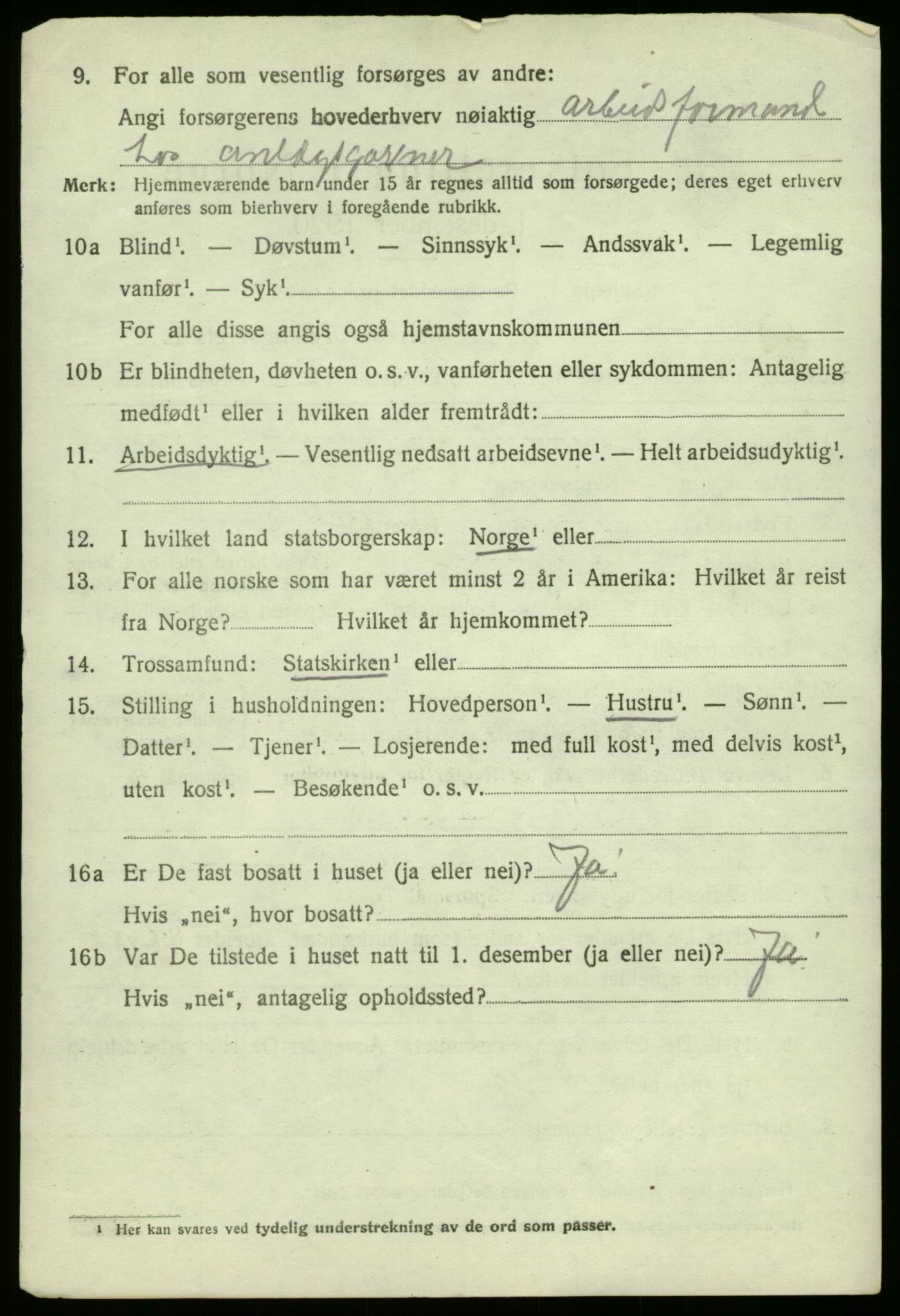 SAB, 1920 census for Fana, 1920, p. 17976