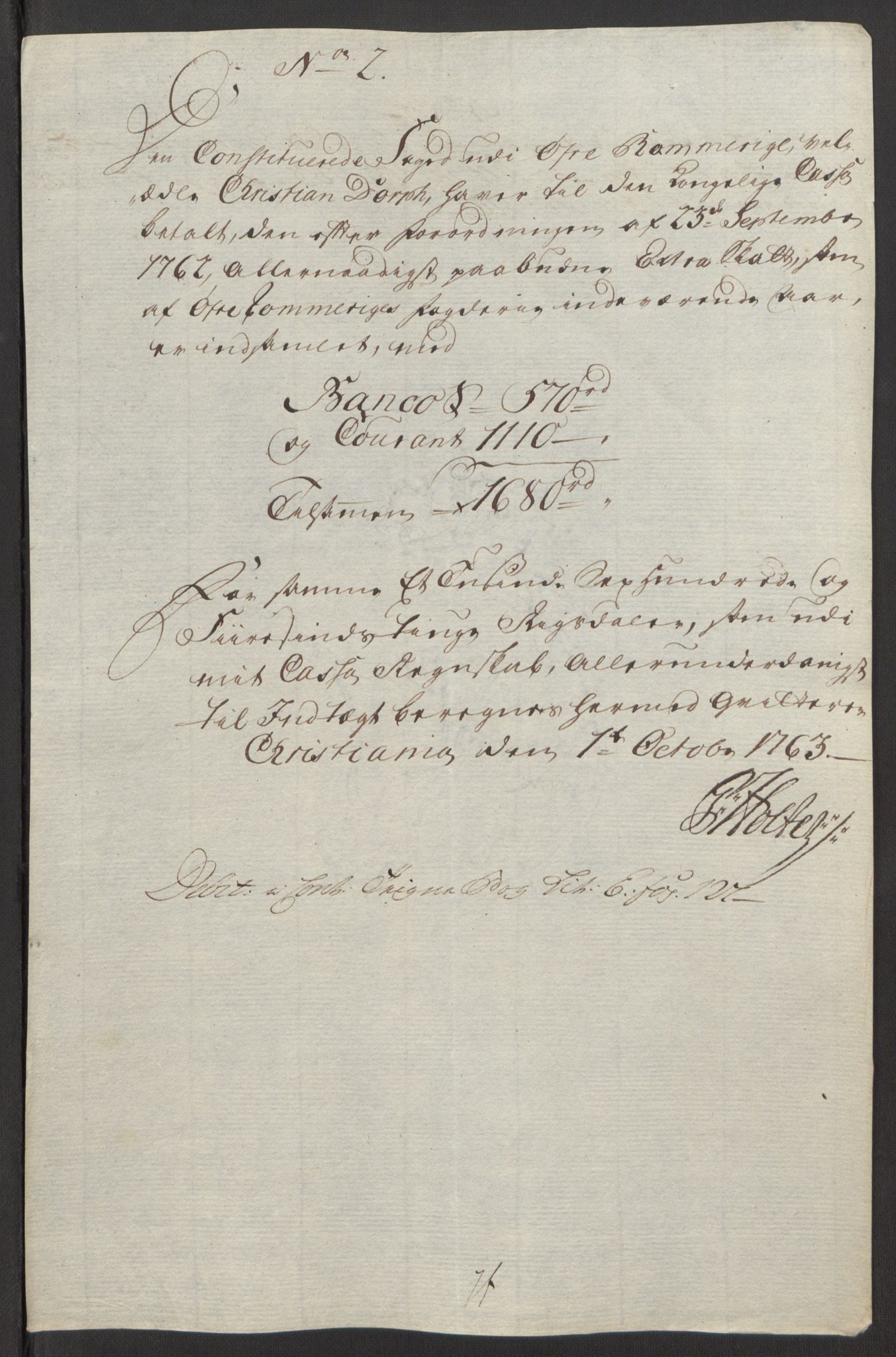 Rentekammeret inntil 1814, Reviderte regnskaper, Fogderegnskap, RA/EA-4092/R12/L0803: Ekstraskatten Øvre Romerike, 1763-1764, p. 173