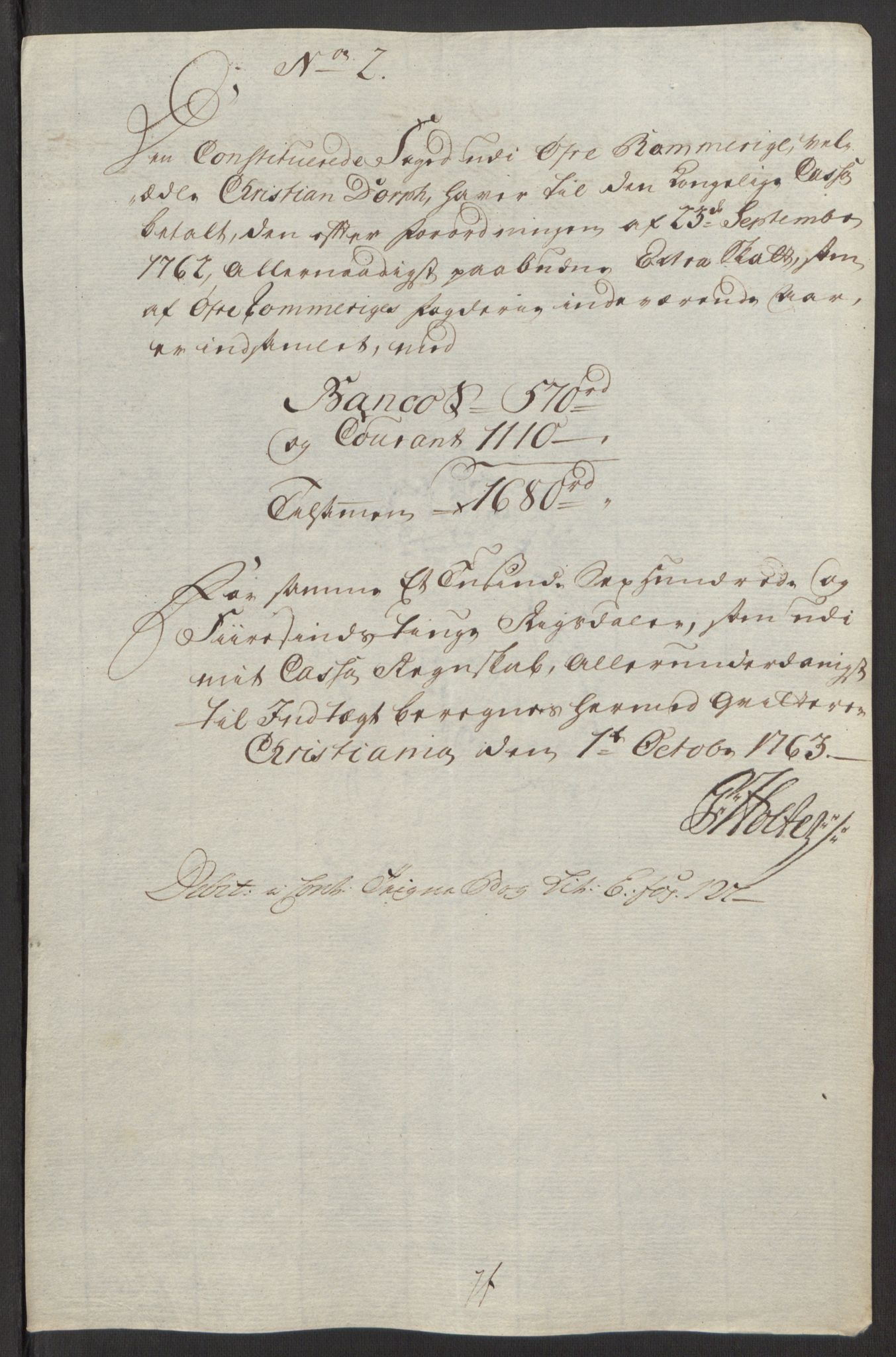 Rentekammeret inntil 1814, Reviderte regnskaper, Fogderegnskap, AV/RA-EA-4092/R12/L0803: Ekstraskatten Øvre Romerike, 1763-1764, p. 173