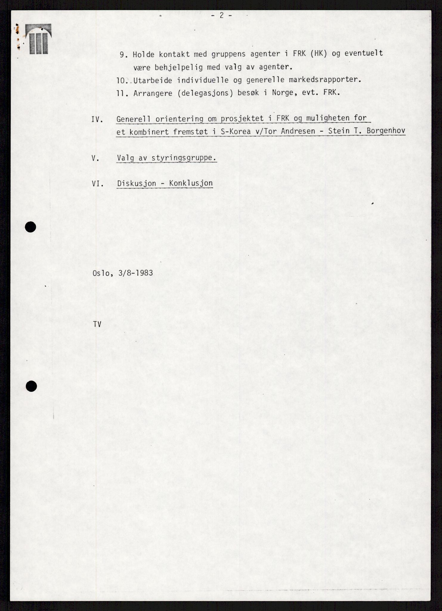 "17-Gruppen Kina", AV/RA-PA-1688/A/L0001: Møtereferater, 1979-1986, p. 57