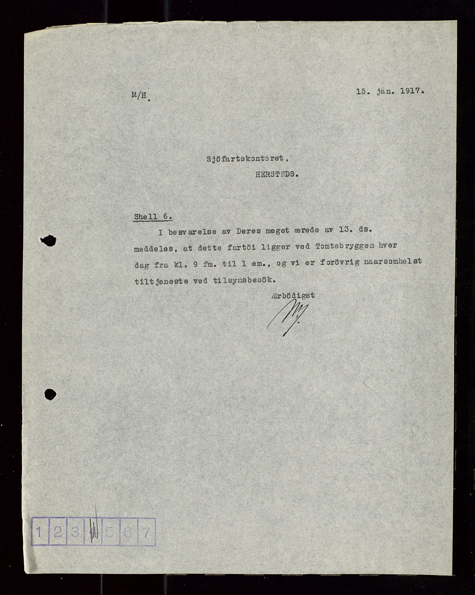 Pa 1521 - A/S Norske Shell, AV/SAST-A-101915/E/Ea/Eaa/L0020: Sjefskorrespondanse, 1917, p. 293