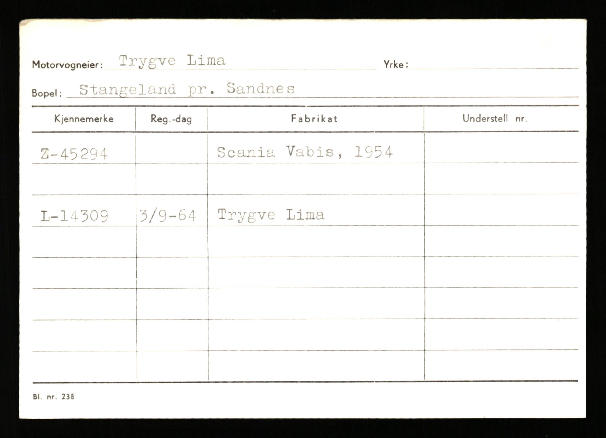 Stavanger trafikkstasjon, SAST/A-101942/0/G/L0006: Registreringsnummer: 34250 - 49007, 1930-1971, p. 2828