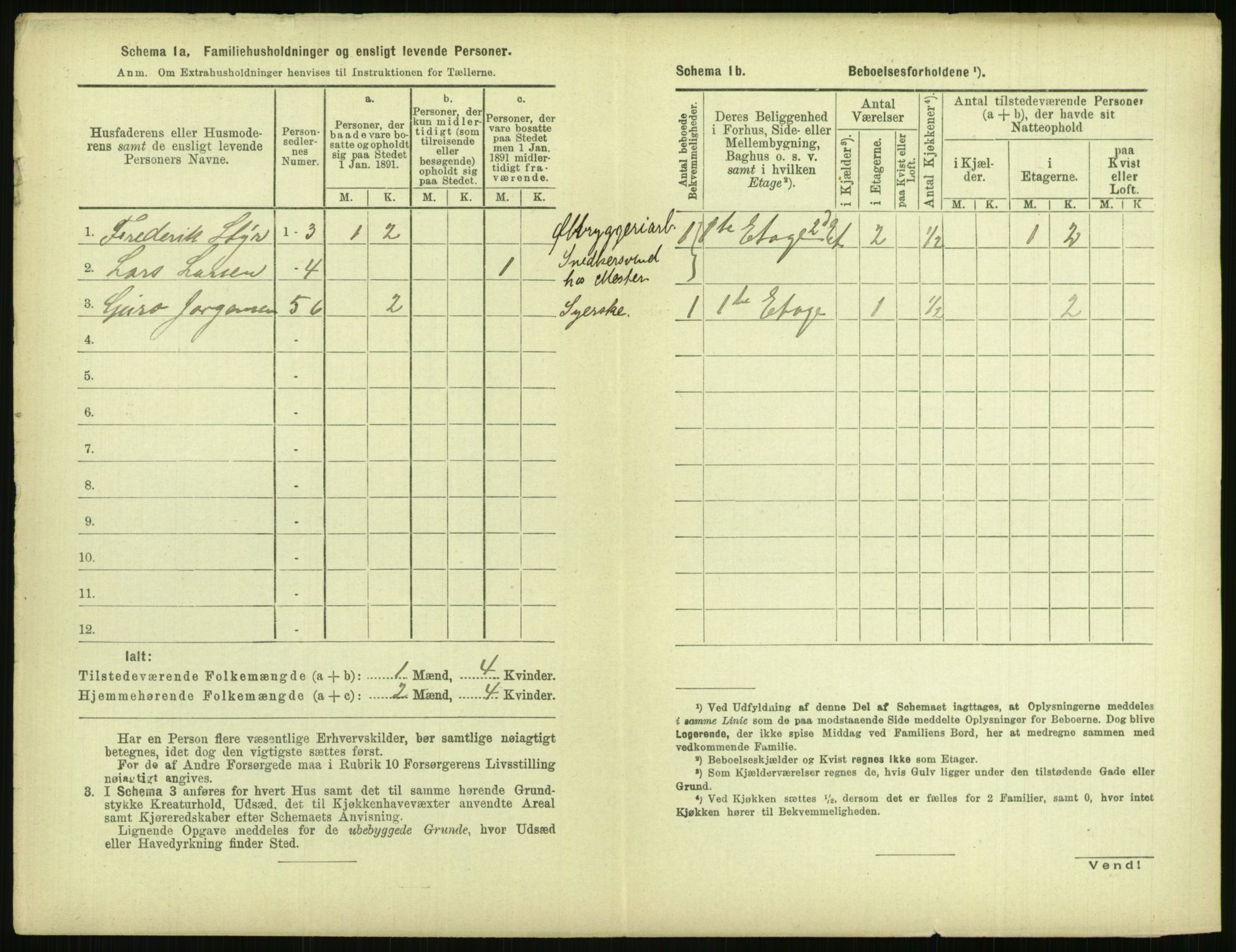 RA, 1891 census for 0806 Skien, 1891, p. 493