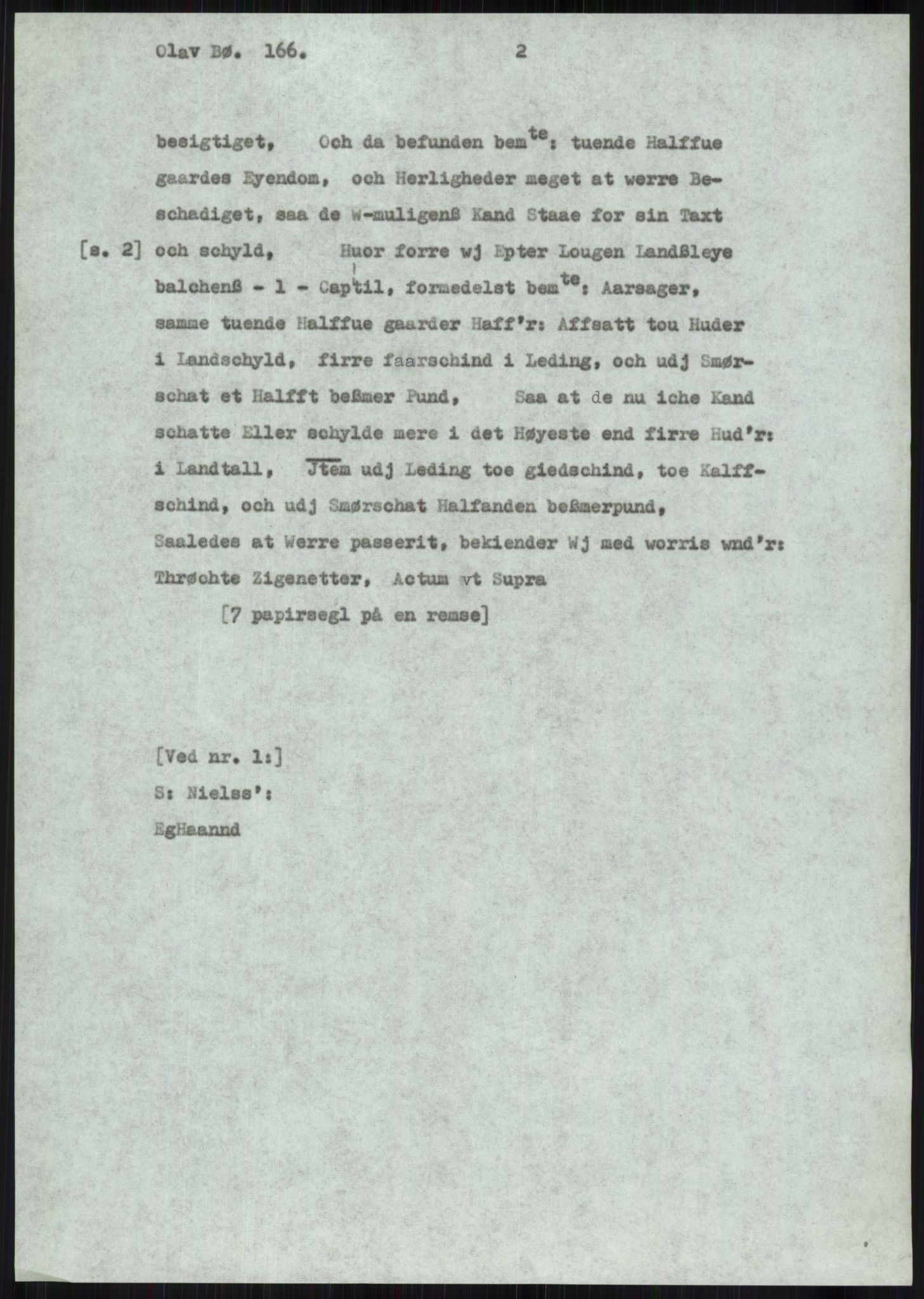 Samlinger til kildeutgivelse, Diplomavskriftsamlingen, AV/RA-EA-4053/H/Ha, p. 732