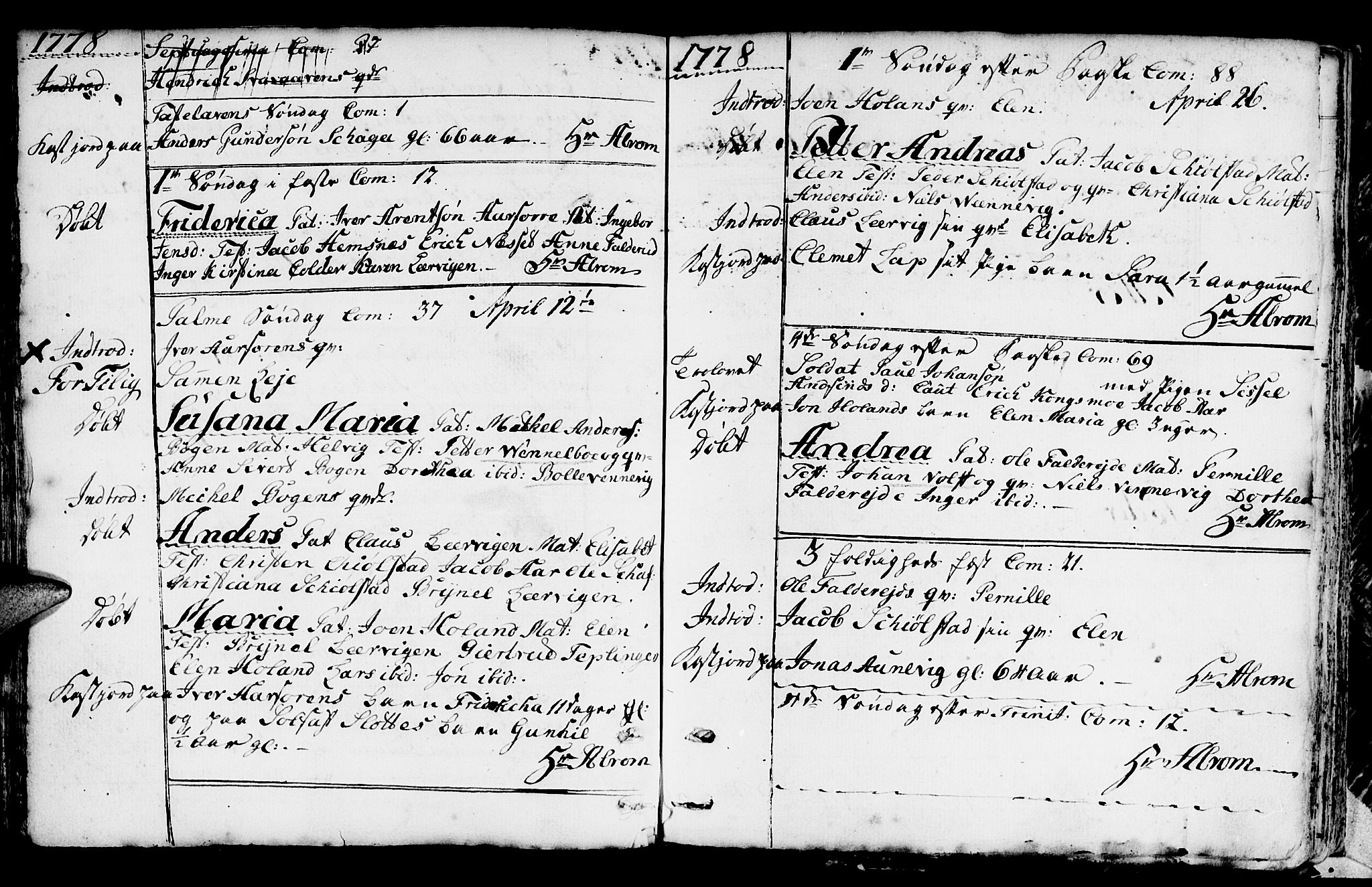 Ministerialprotokoller, klokkerbøker og fødselsregistre - Nord-Trøndelag, SAT/A-1458/783/L0659: Parish register (official) no. 783A01, 1689-1814