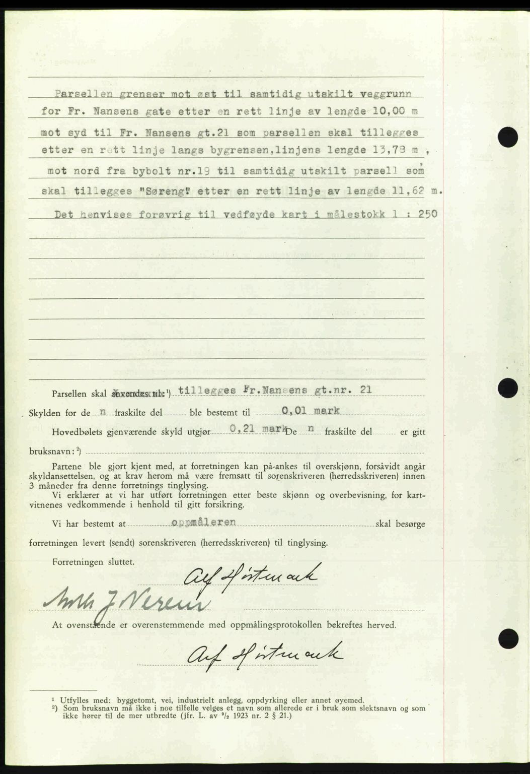 Romsdal sorenskriveri, AV/SAT-A-4149/1/2/2C: Mortgage book no. A14, 1943-1943, Diary no: : 1588/1943