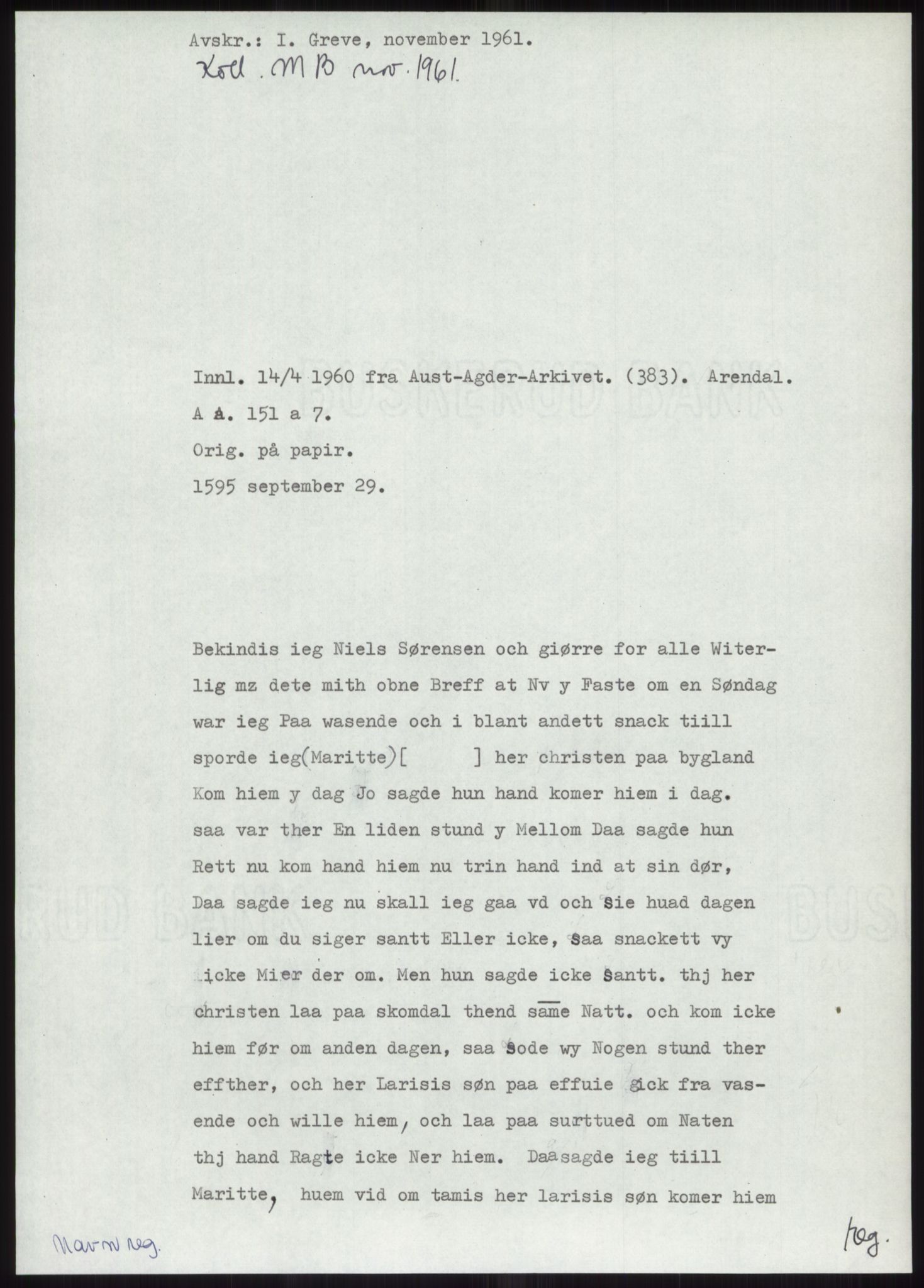 Samlinger til kildeutgivelse, Diplomavskriftsamlingen, AV/RA-EA-4053/H/Ha, p. 1243