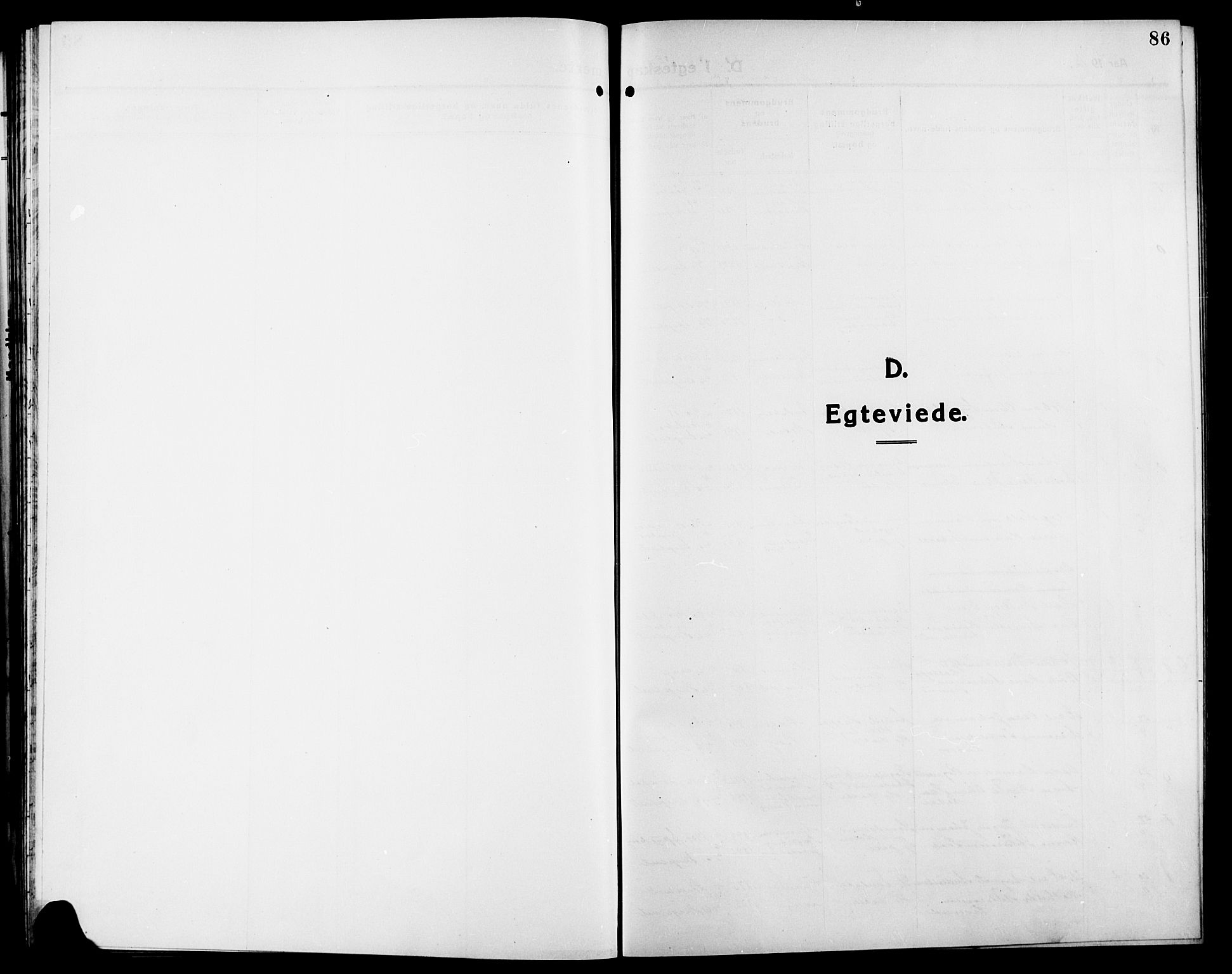 Skiptvet prestekontor Kirkebøker, SAO/A-20009/G/Ga/L0003: Parish register (copy) no. 3, 1916-1924, p. 86