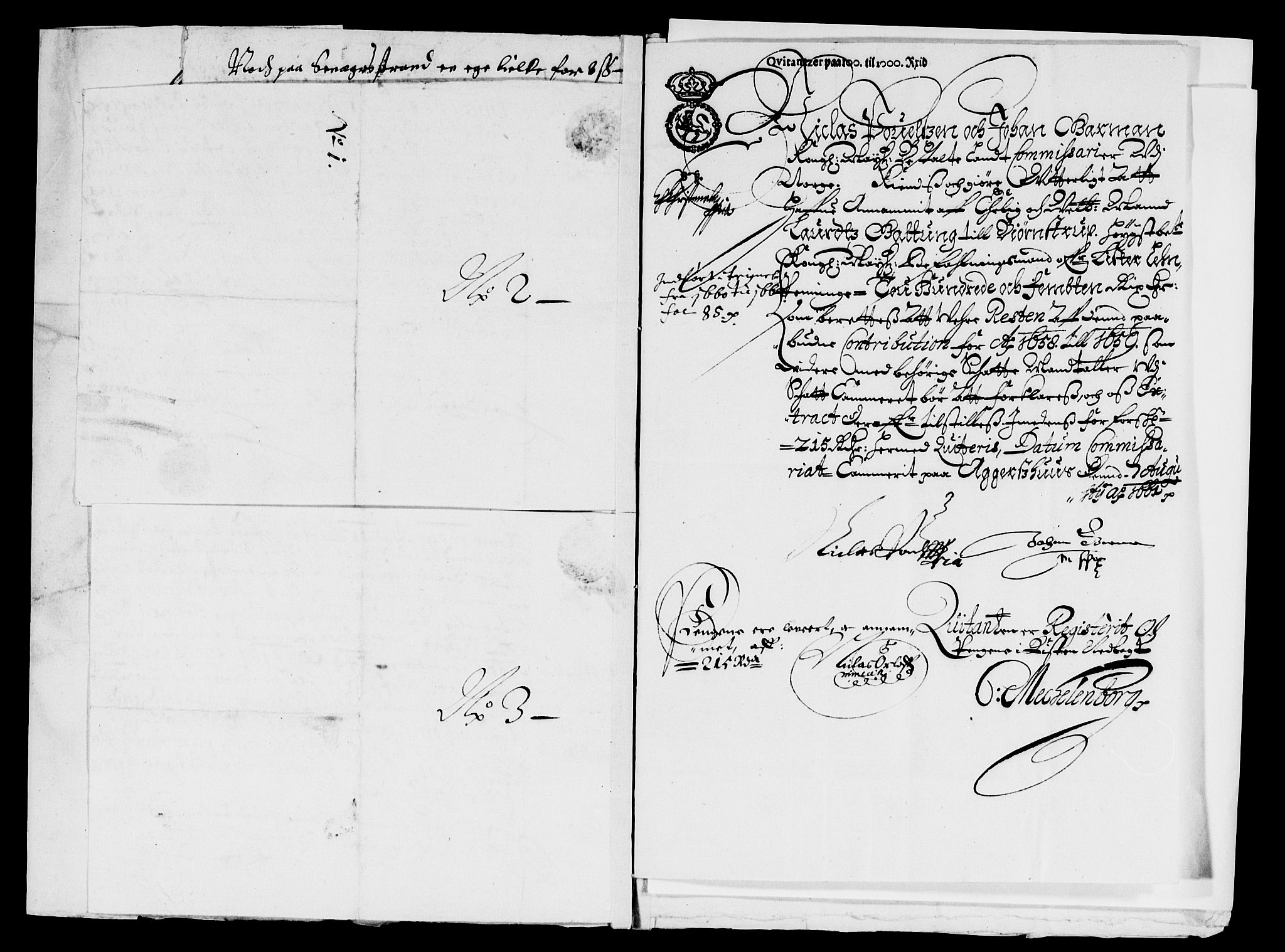 Rentekammeret inntil 1814, Reviderte regnskaper, Lensregnskaper, AV/RA-EA-5023/R/Rb/Rbr/L0021: Lista len, 1655-1659