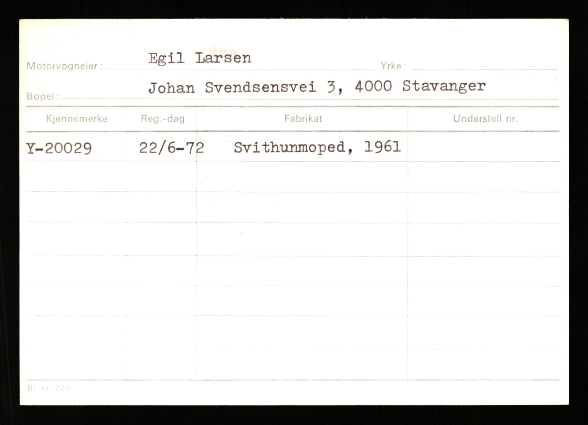 Stavanger trafikkstasjon, AV/SAST-A-101942/0/G/L0004: Registreringsnummer: 15497 - 22957, 1930-1971, p. 2006