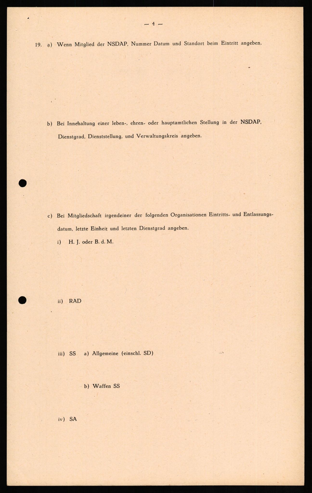 Forsvaret, Forsvarets overkommando II, AV/RA-RAFA-3915/D/Db/L0013: CI Questionaires. Tyske okkupasjonsstyrker i Norge. Tyskere., 1945-1946, p. 51