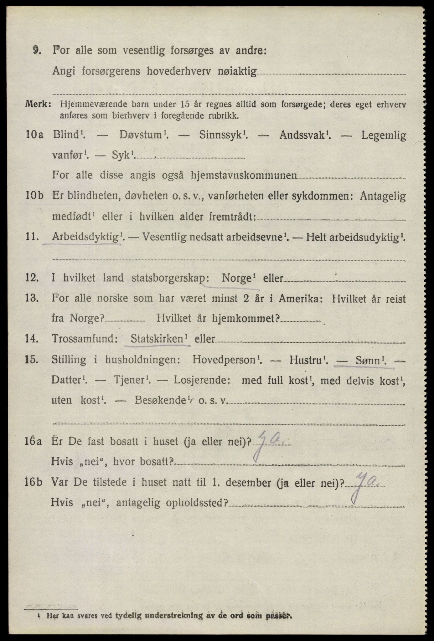 SAO, 1920 census for Skiptvet, 1920, p. 928