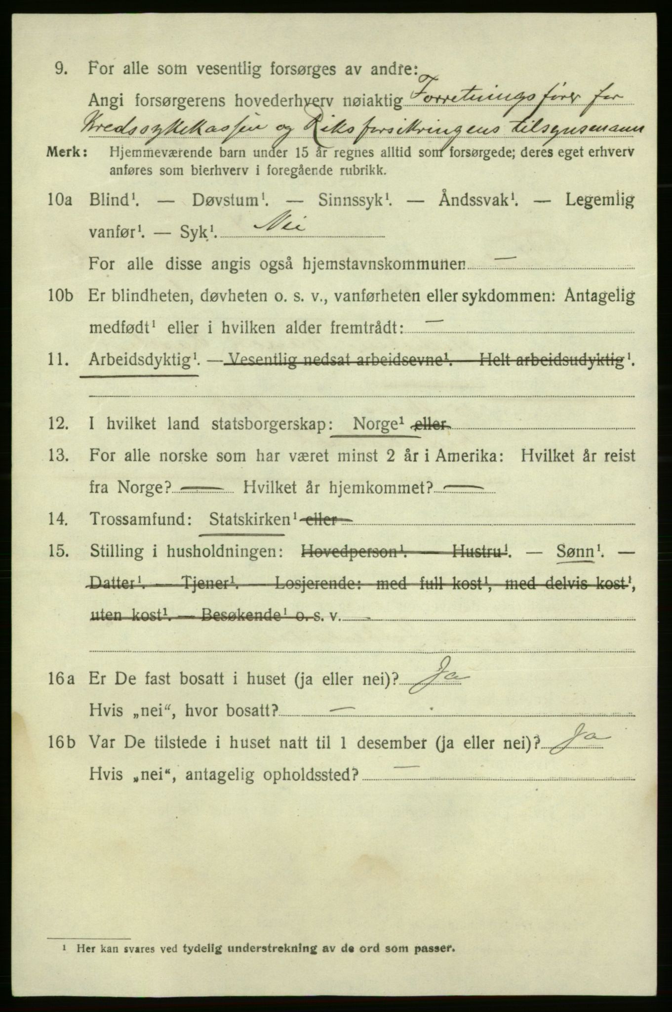 SAO, 1920 census for Fredrikshald, 1920, p. 25758