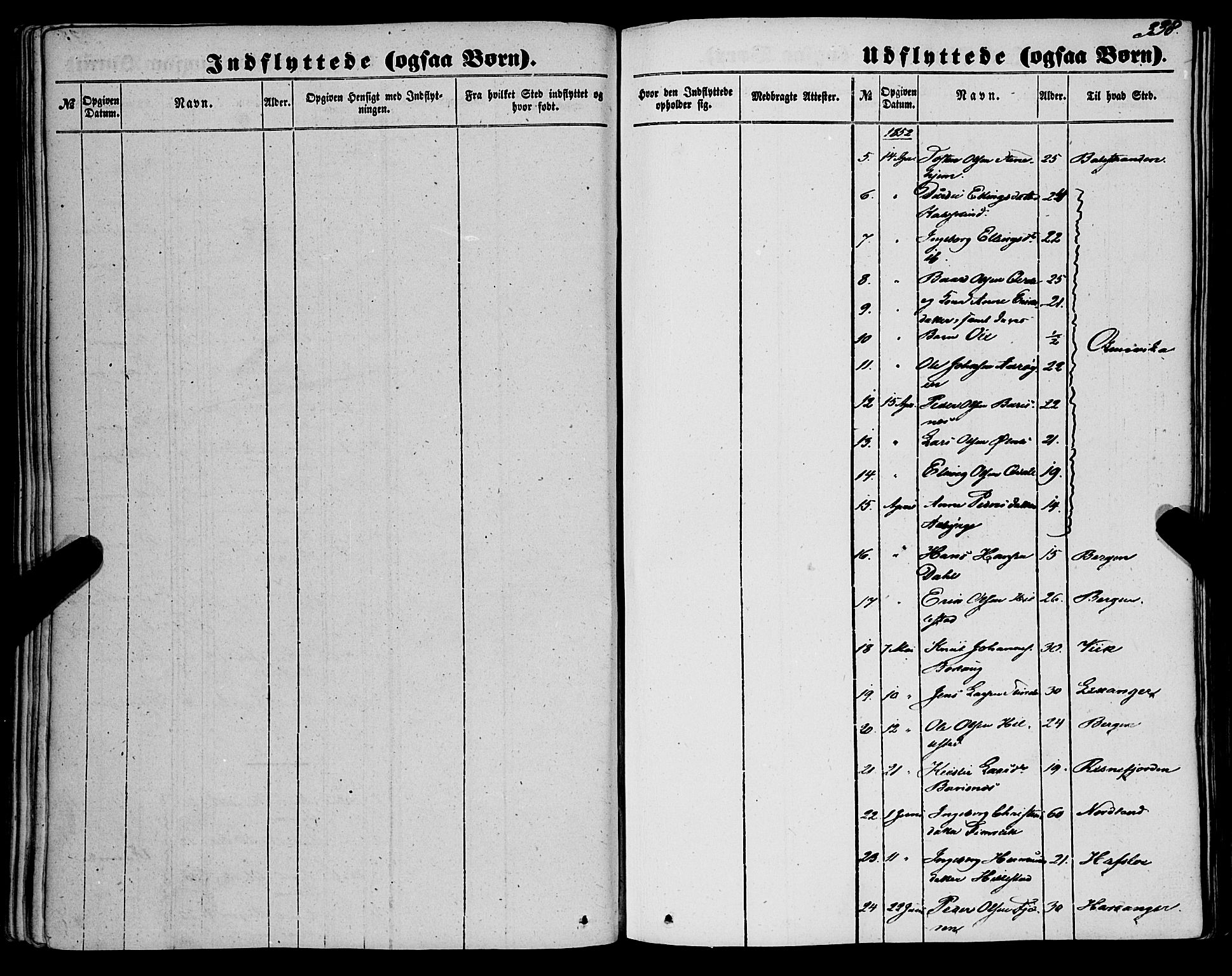 Sogndal sokneprestembete, AV/SAB-A-81301/H/Haa/Haaa/L0012II: Parish register (official) no. A 12II, 1847-1877, p. 338