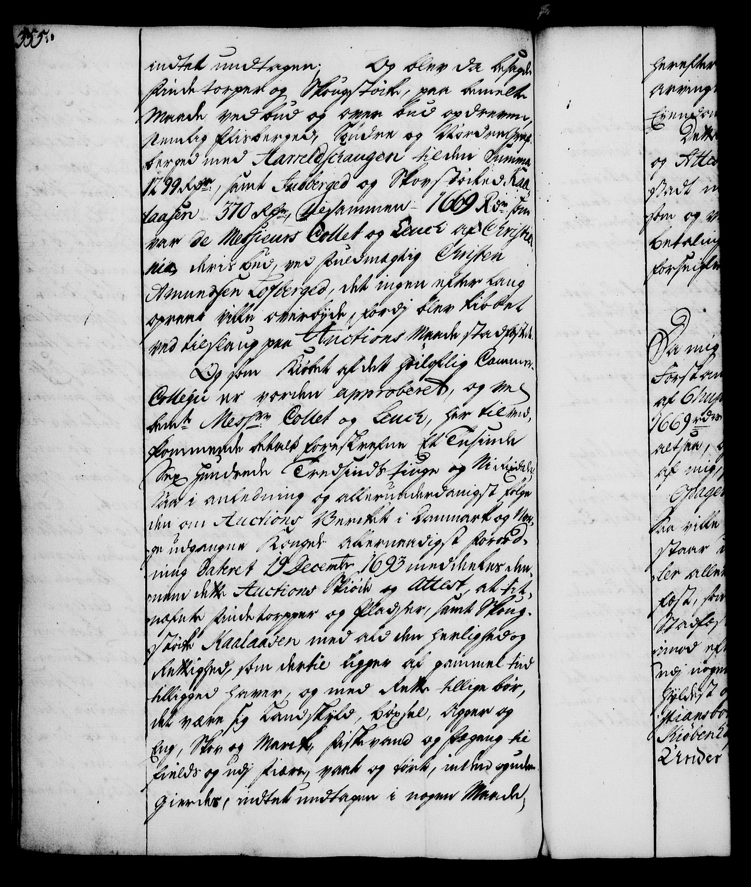 Rentekammeret, Kammerkanselliet, RA/EA-3111/G/Gg/Gga/L0005: Norsk ekspedisjonsprotokoll med register (merket RK 53.5), 1741-1749, p. 355