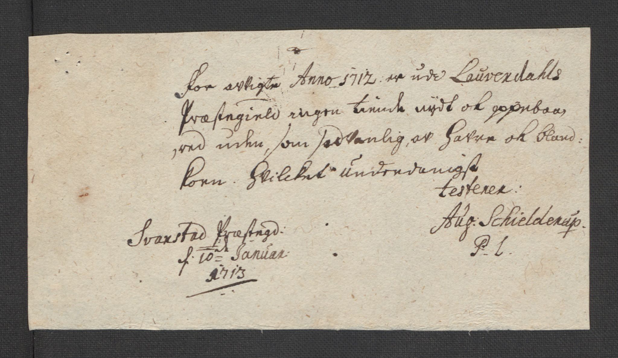 Rentekammeret inntil 1814, Reviderte regnskaper, Fogderegnskap, AV/RA-EA-4092/R32/L1877: Fogderegnskap Jarlsberg grevskap, 1712, p. 130