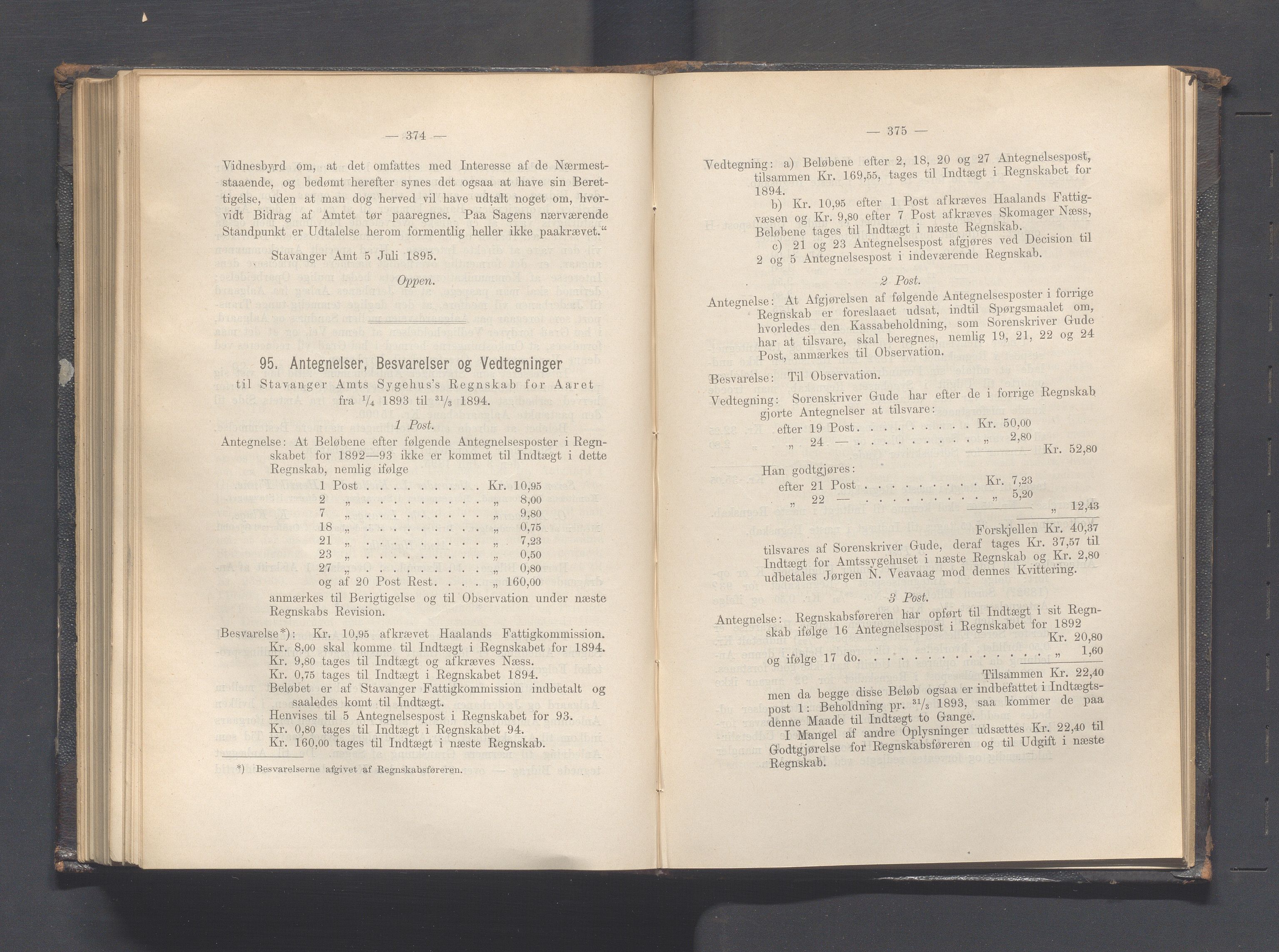 Rogaland fylkeskommune - Fylkesrådmannen , IKAR/A-900/A, 1895, p. 261