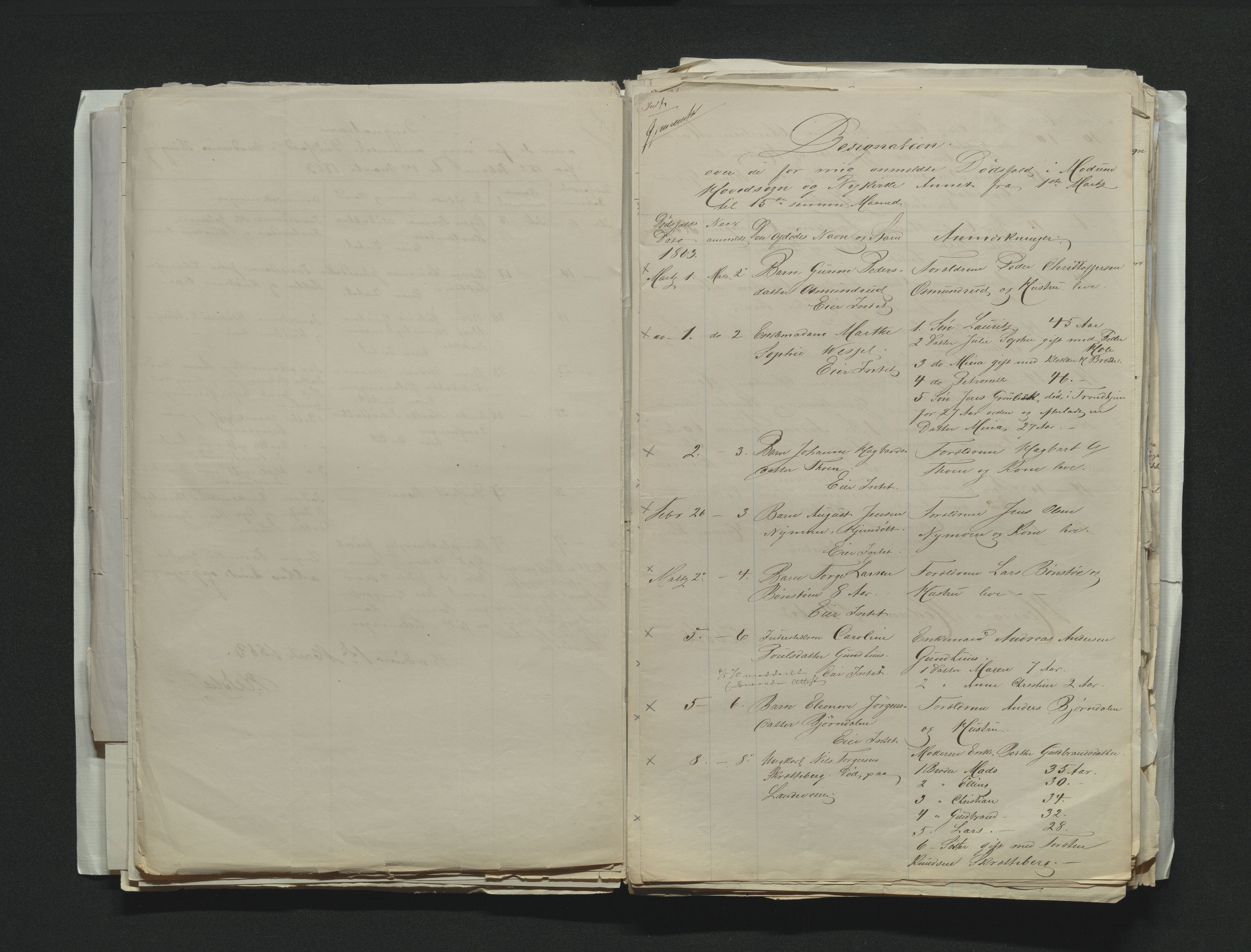 Eiker, Modum og Sigdal sorenskriveri, AV/SAKO-A-123/H/Ha/Hab/L0011: Dødsfallsmeldinger, 1862-1865, p. 237