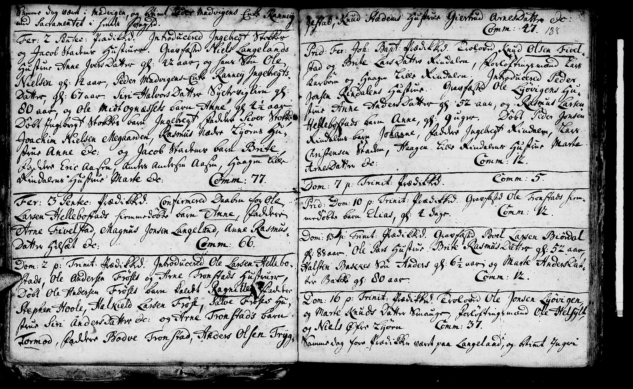 Ministerialprotokoller, klokkerbøker og fødselsregistre - Møre og Romsdal, SAT/A-1454/519/L0241: Parish register (official) no. 519A01 /2, 1736-1760, p. 138