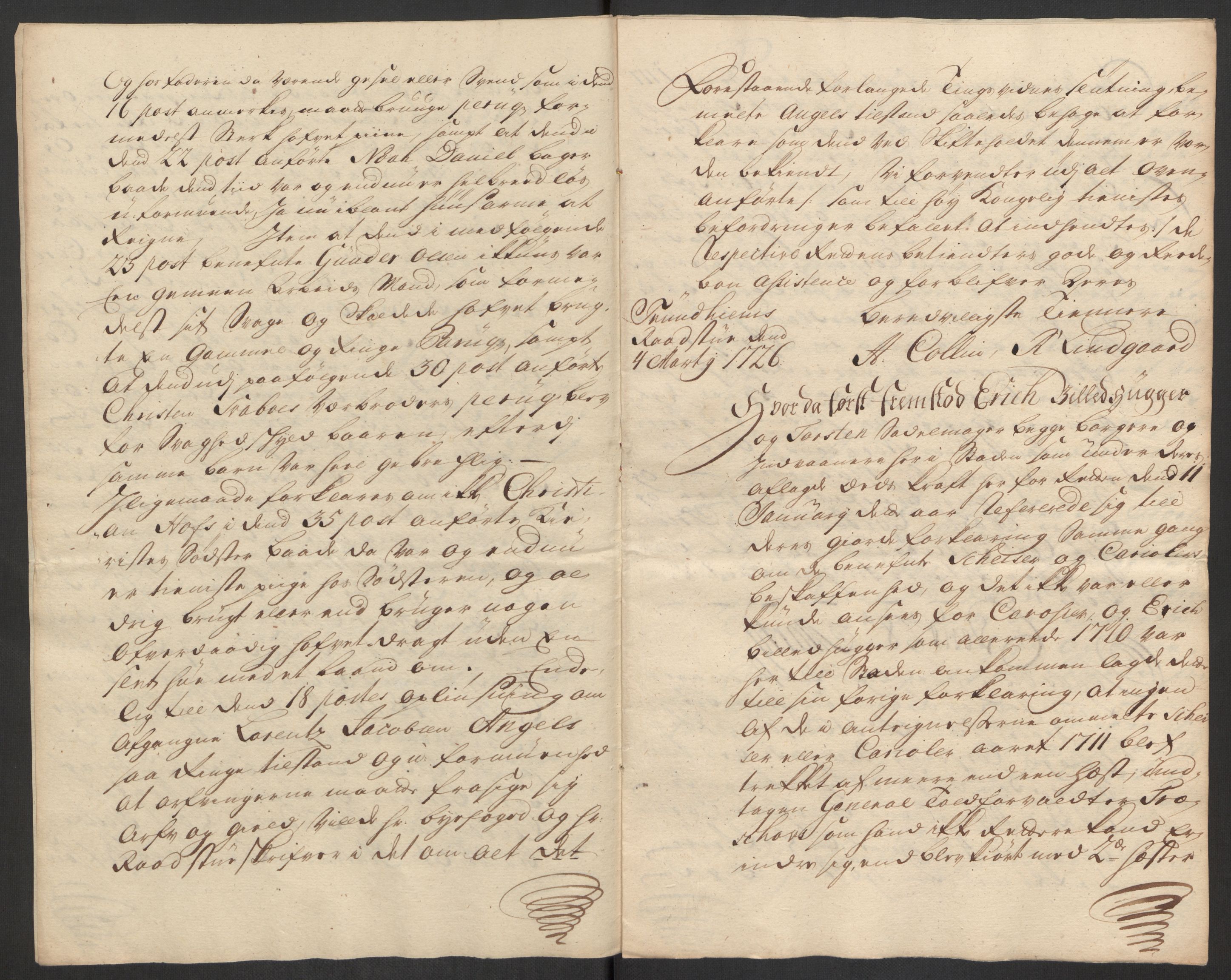 Rentekammeret inntil 1814, Reviderte regnskaper, Byregnskaper, AV/RA-EA-4066/R/Rs/L0507: [S3] Kontribusjonsregnskap, 1699-1711, p. 751