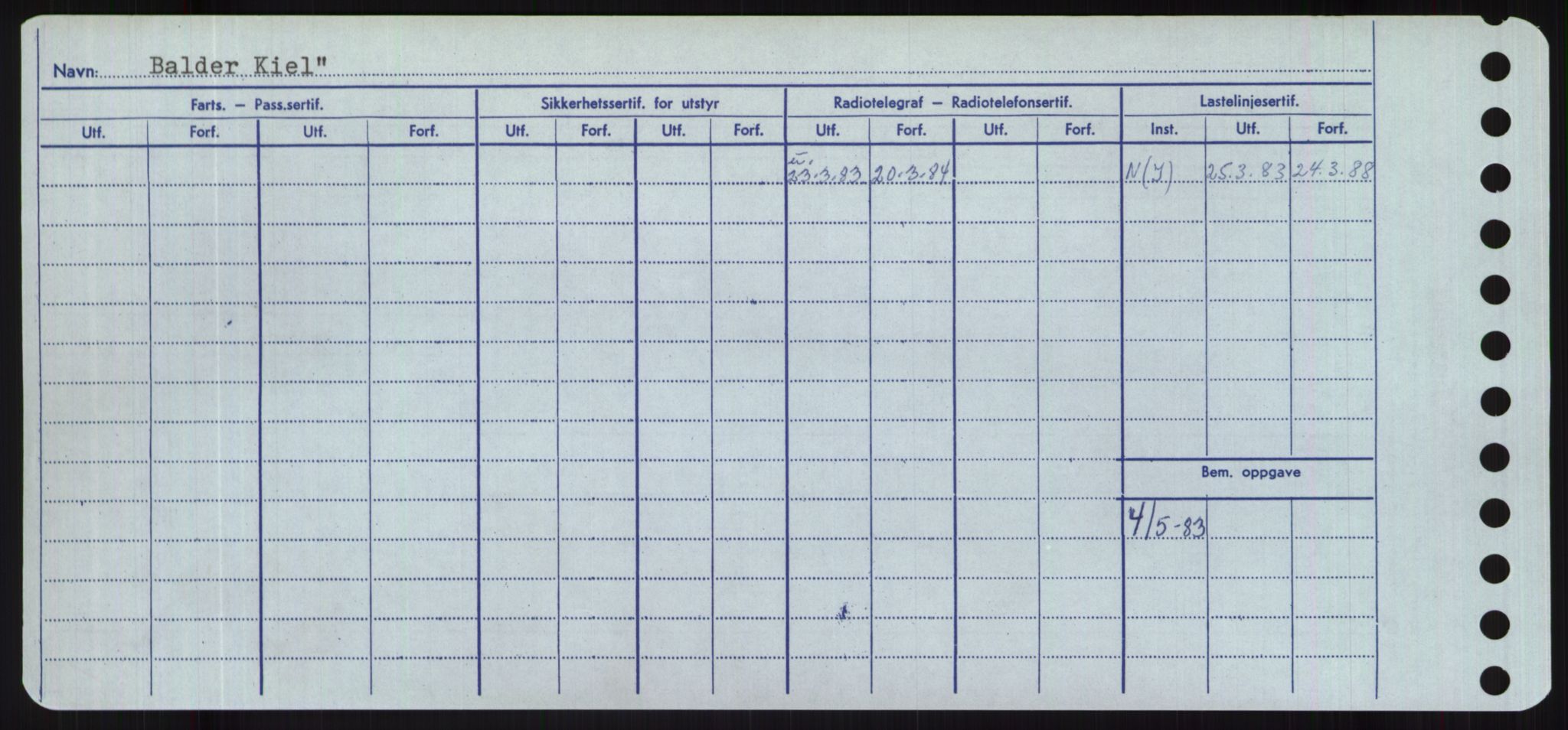 Sjøfartsdirektoratet med forløpere, Skipsmålingen, AV/RA-S-1627/H/Hd/L0003: Fartøy, B-Bev, p. 118