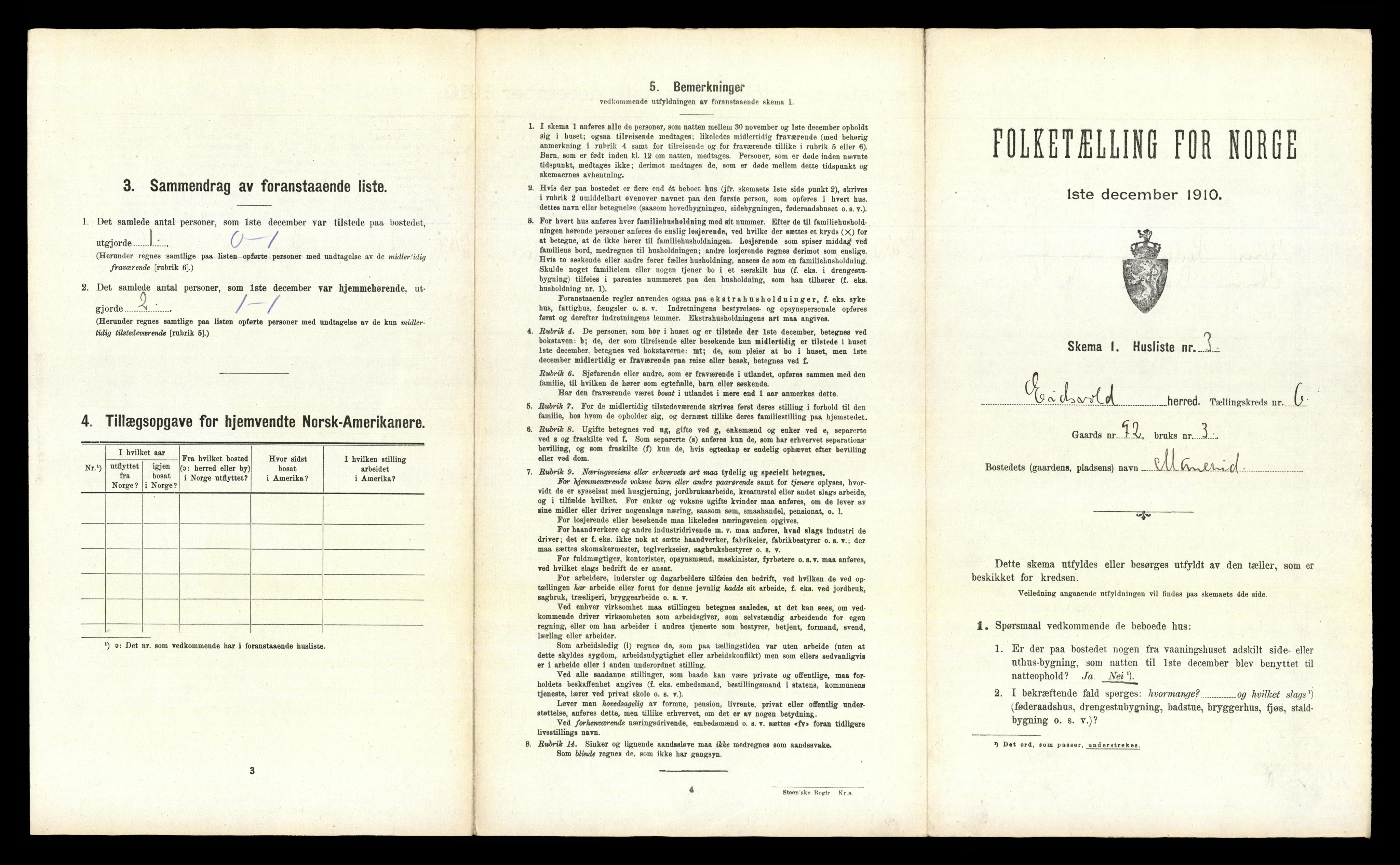 RA, 1910 census for Eidsvoll, 1910, p. 1248