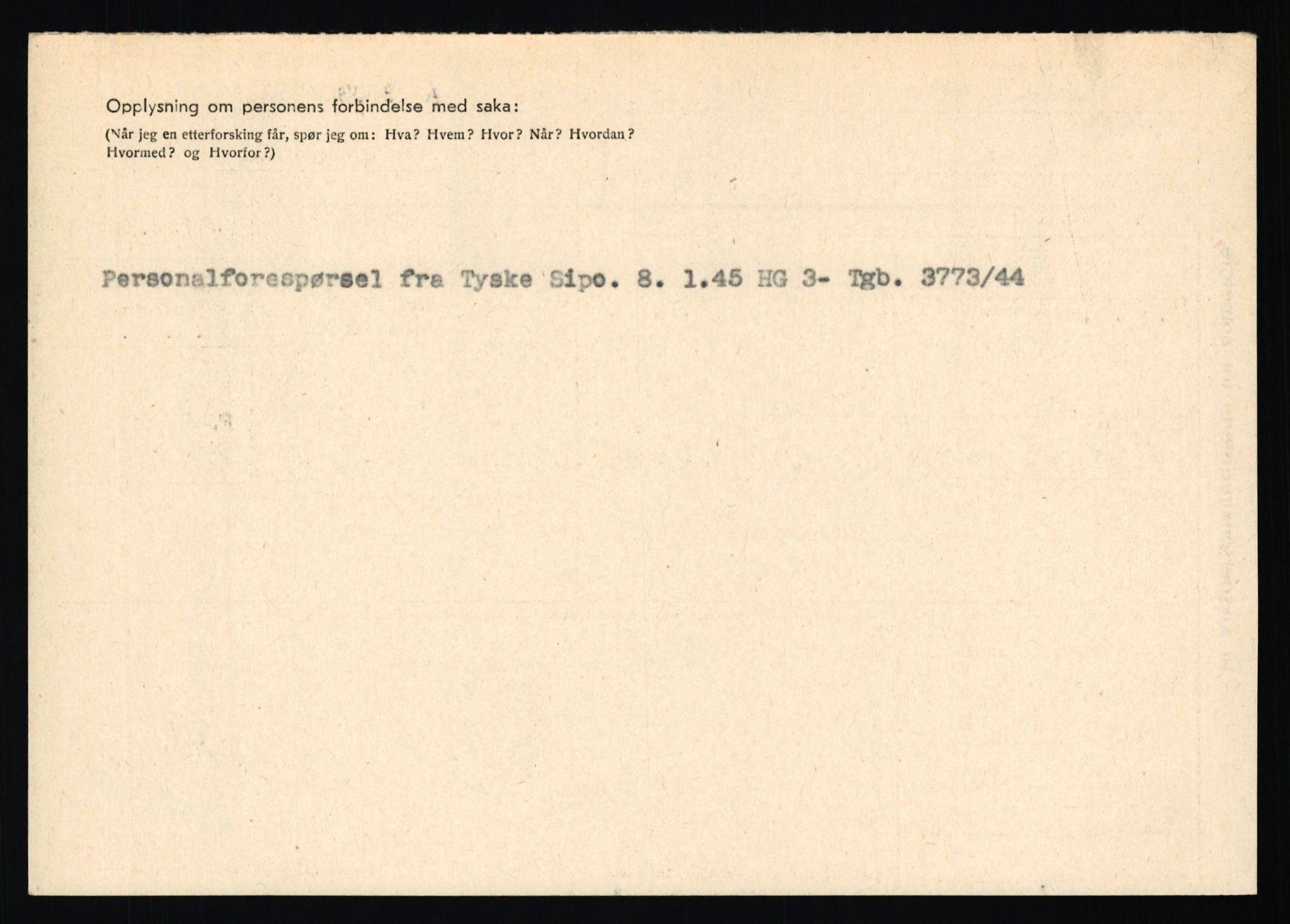 Statspolitiet - Hovedkontoret / Osloavdelingen, AV/RA-S-1329/C/Ca/L0006: Hanche - Hokstvedt, 1943-1945, p. 2508