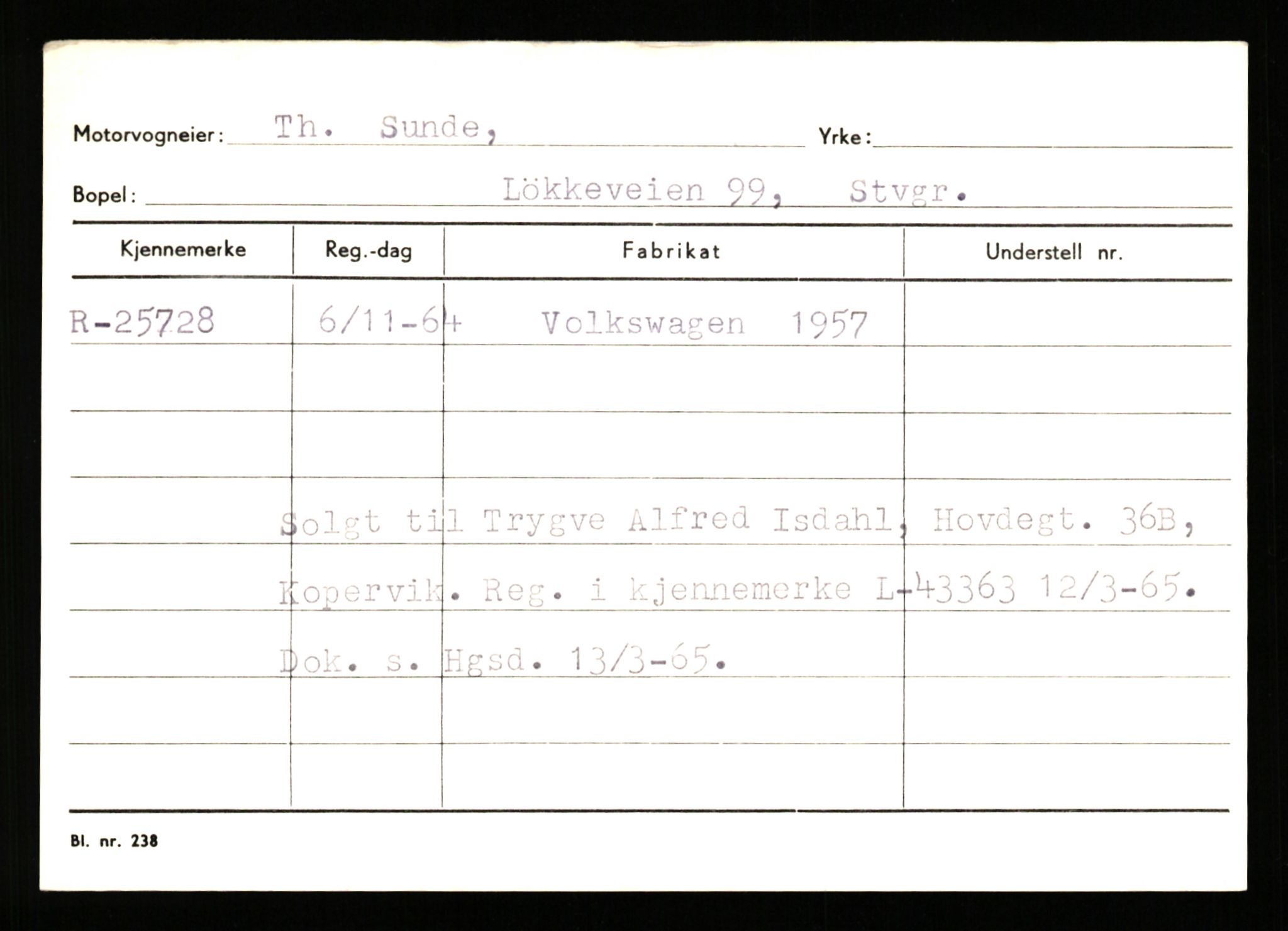 Stavanger trafikkstasjon, AV/SAST-A-101942/0/G/L0005: Registreringsnummer: 23000 - 34245, 1930-1971, p. 925