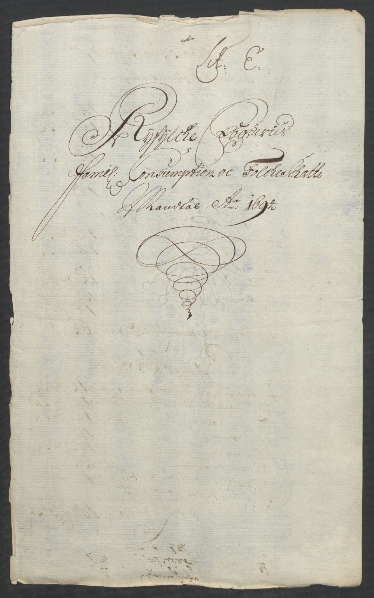 Rentekammeret inntil 1814, Reviderte regnskaper, Fogderegnskap, RA/EA-4092/R47/L2857: Fogderegnskap Ryfylke, 1694-1696, p. 21