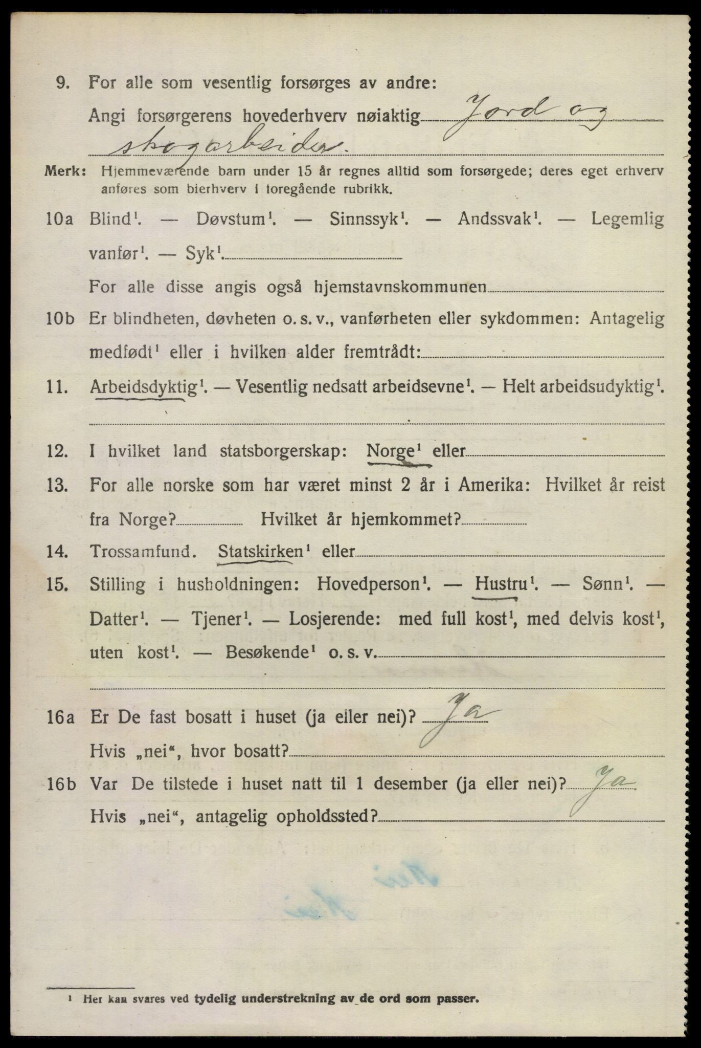 SAKO, 1920 census for Hurum, 1920, p. 11975