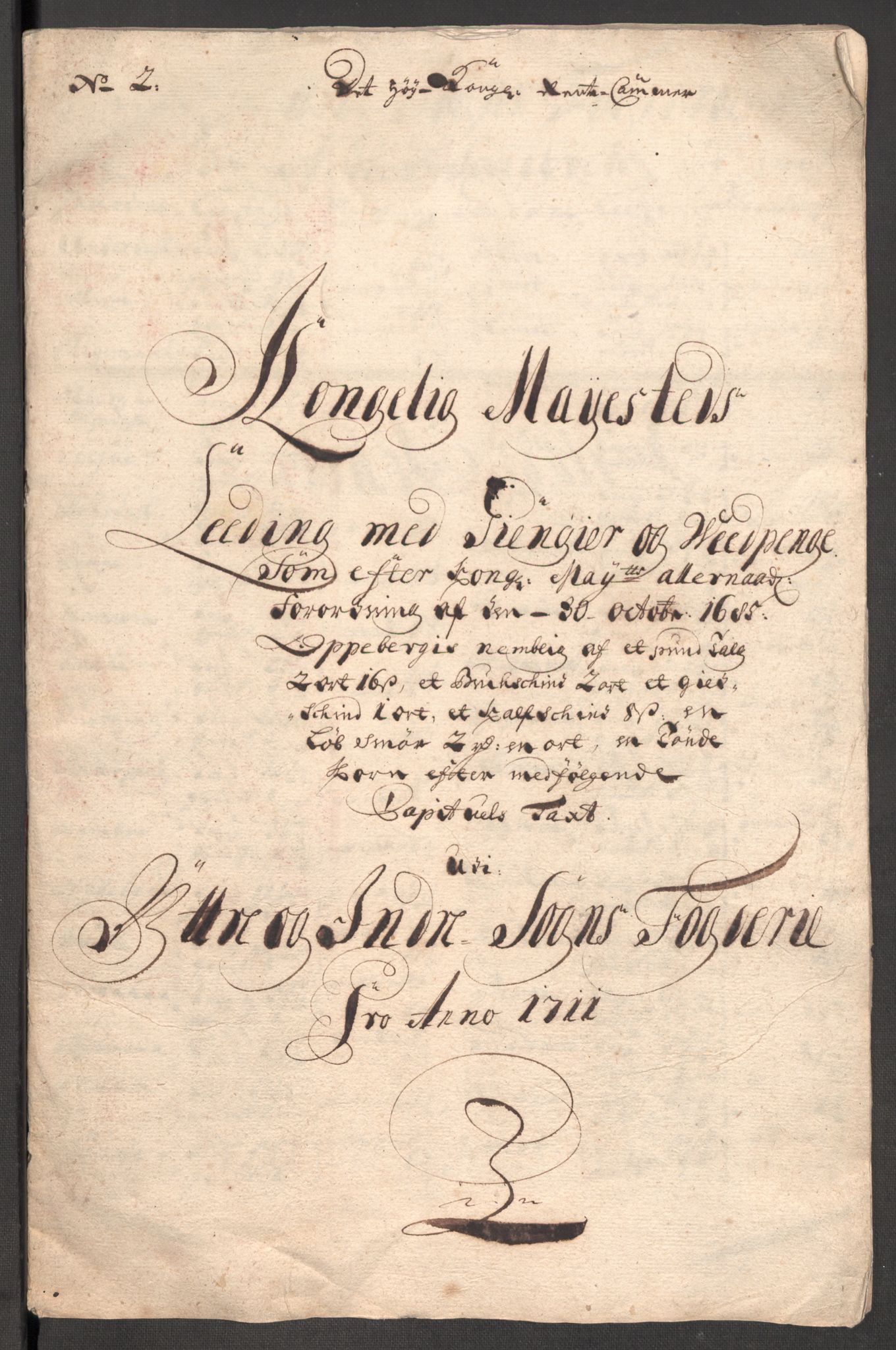 Rentekammeret inntil 1814, Reviderte regnskaper, Fogderegnskap, RA/EA-4092/R52/L3317: Fogderegnskap Sogn, 1711, p. 92