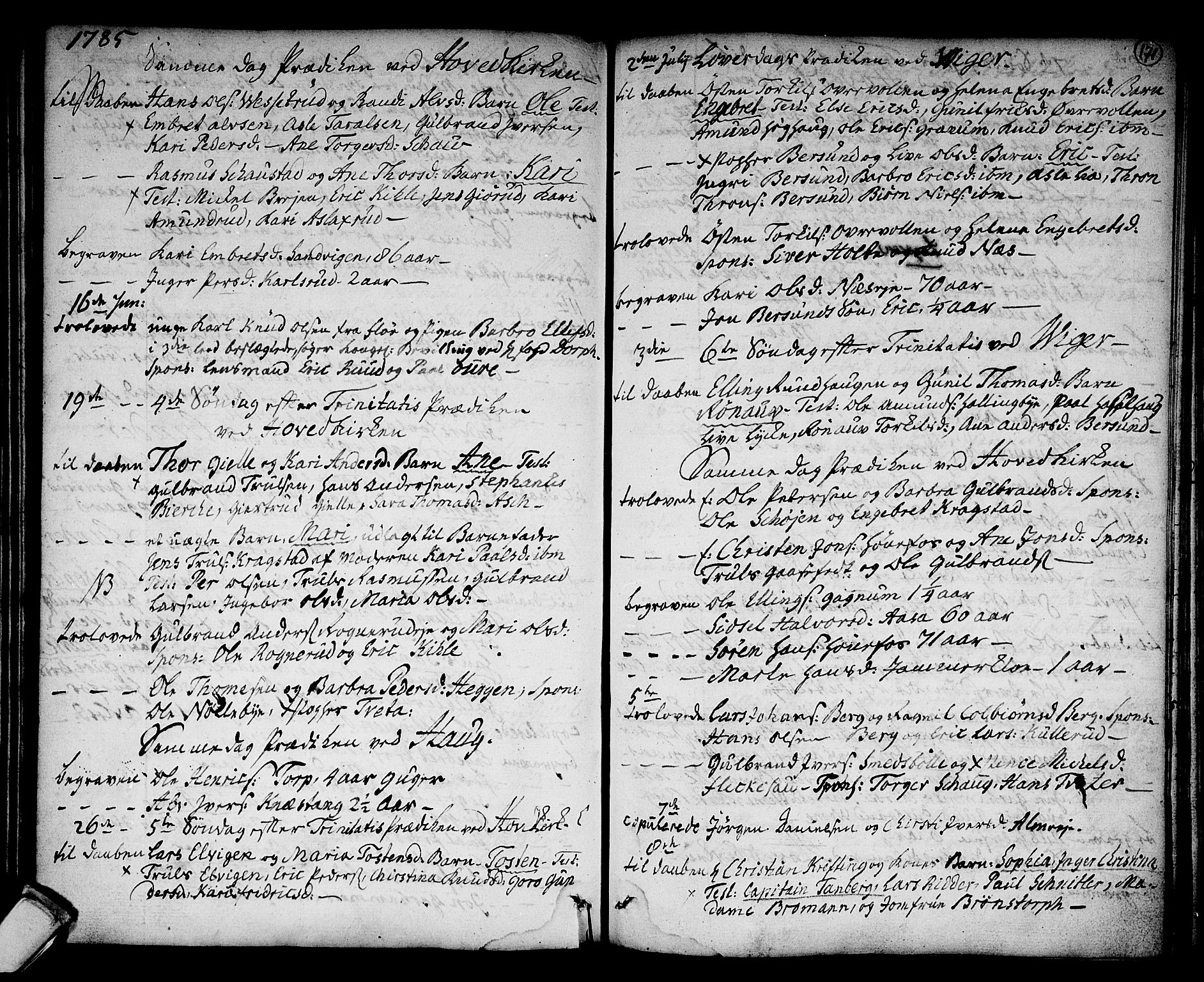 Norderhov kirkebøker, SAKO/A-237/F/Fa/L0005: Parish register (official) no. 5, 1775-1789, p. 171