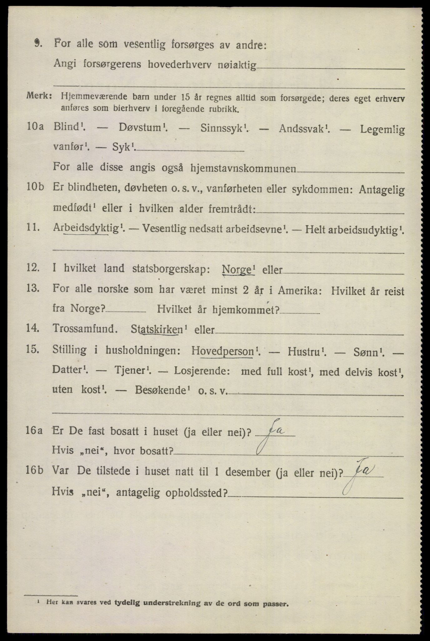 SAKO, 1920 census for Gol, 1920, p. 2211