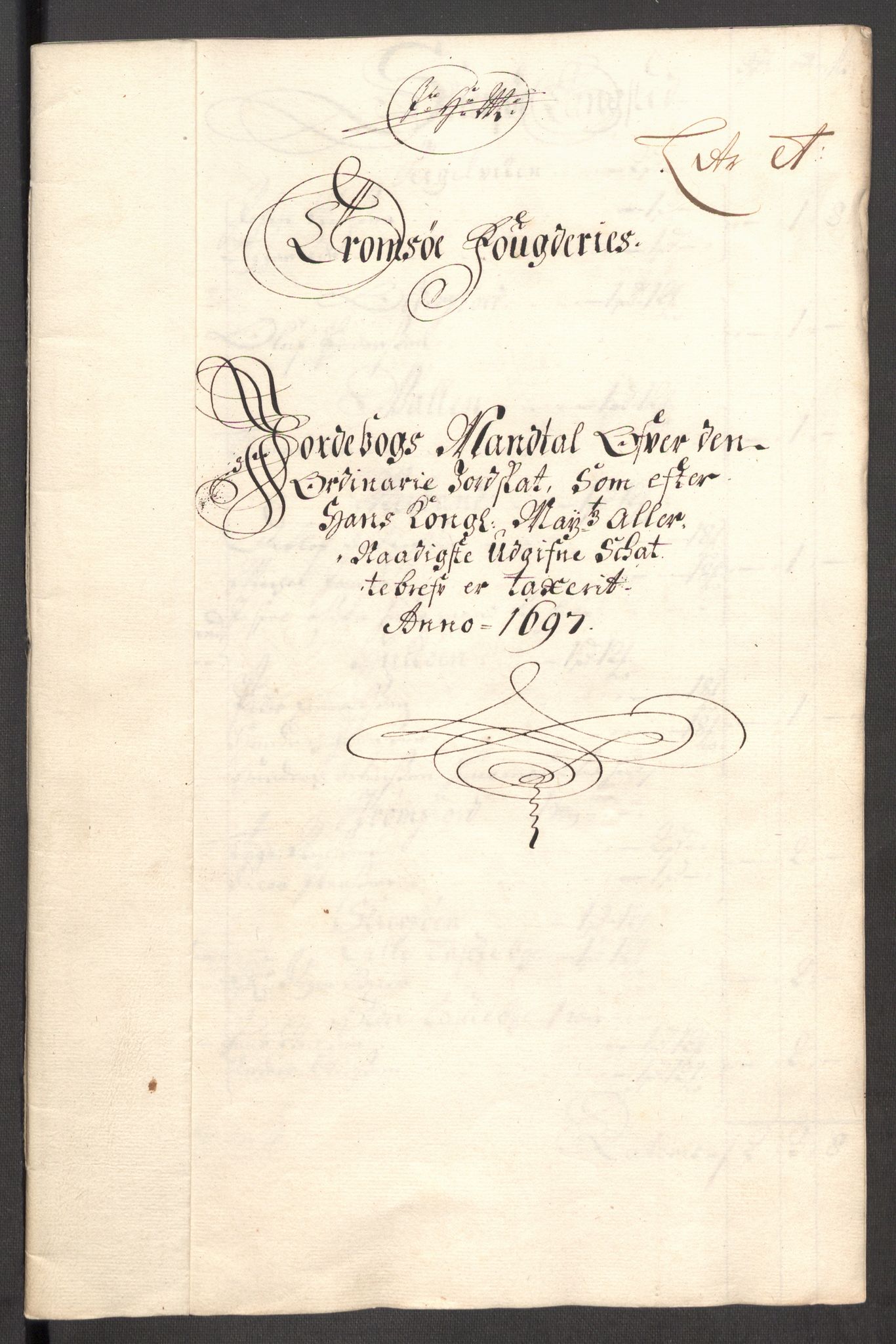 Rentekammeret inntil 1814, Reviderte regnskaper, Fogderegnskap, RA/EA-4092/R68/L4754: Fogderegnskap Senja og Troms, 1697-1699, p. 89