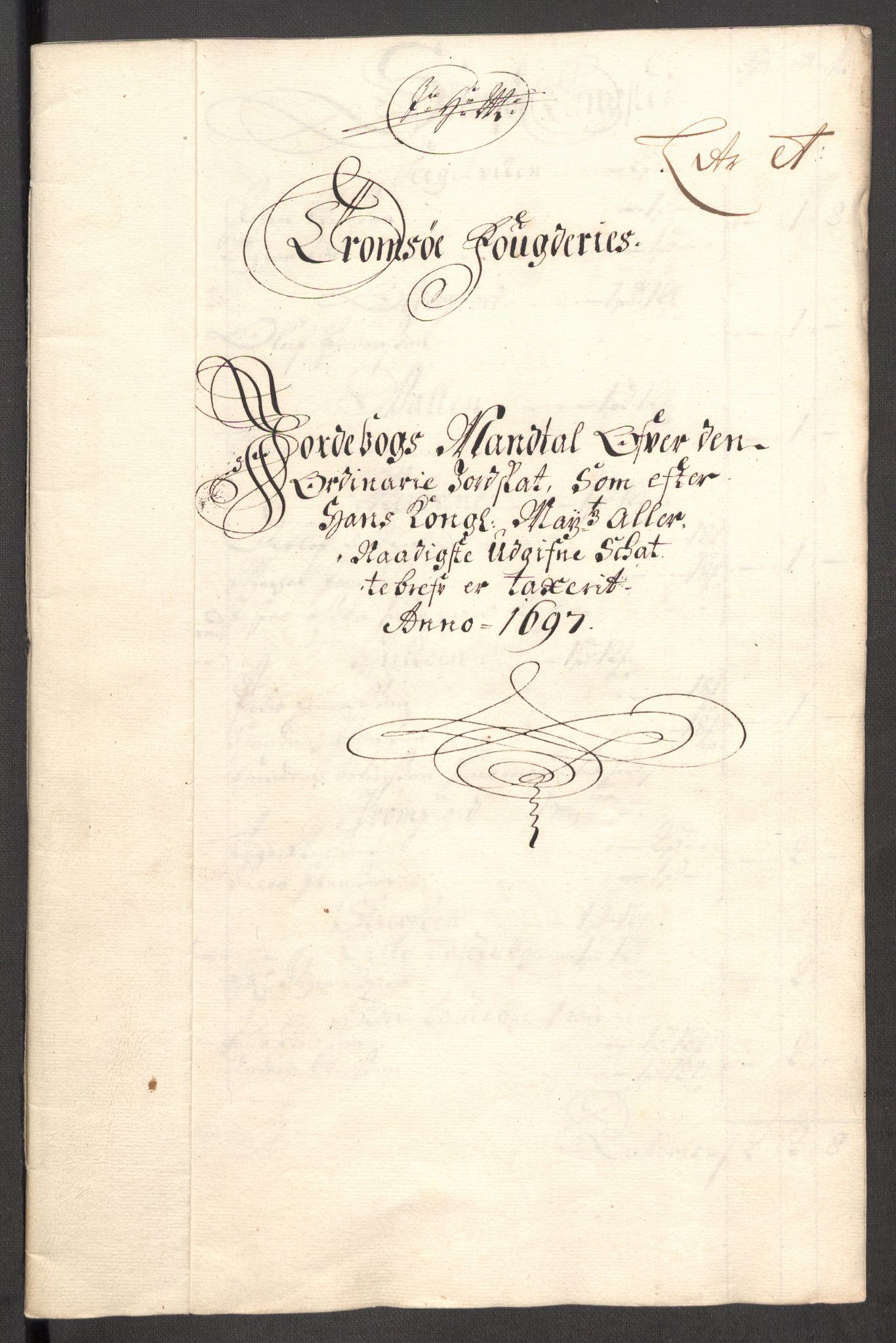 Rentekammeret inntil 1814, Reviderte regnskaper, Fogderegnskap, AV/RA-EA-4092/R68/L4754: Fogderegnskap Senja og Troms, 1697-1699, p. 89