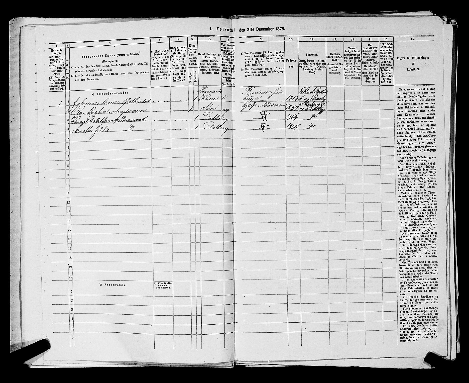 RA, 1875 census for 0115P Skjeberg, 1875, p. 858