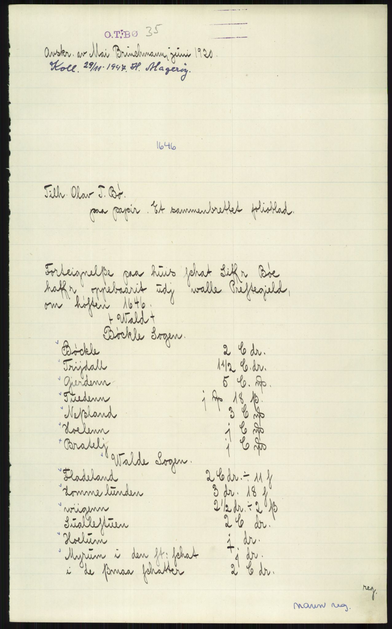 Samlinger til kildeutgivelse, Diplomavskriftsamlingen, AV/RA-EA-4053/H/Ha, p. 1444