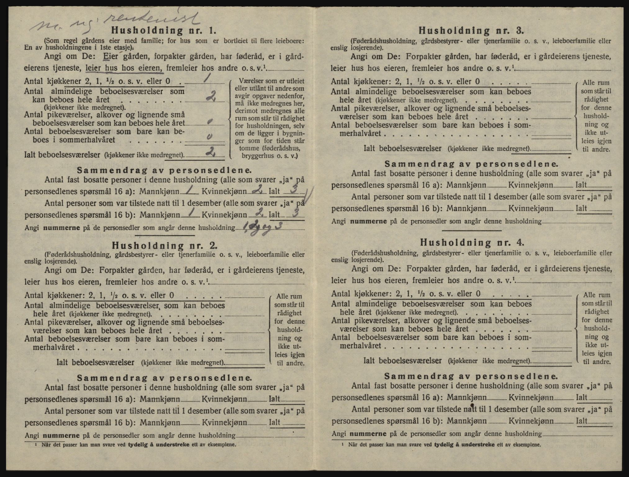 SAO, 1920 census for Glemmen, 1920, p. 2802