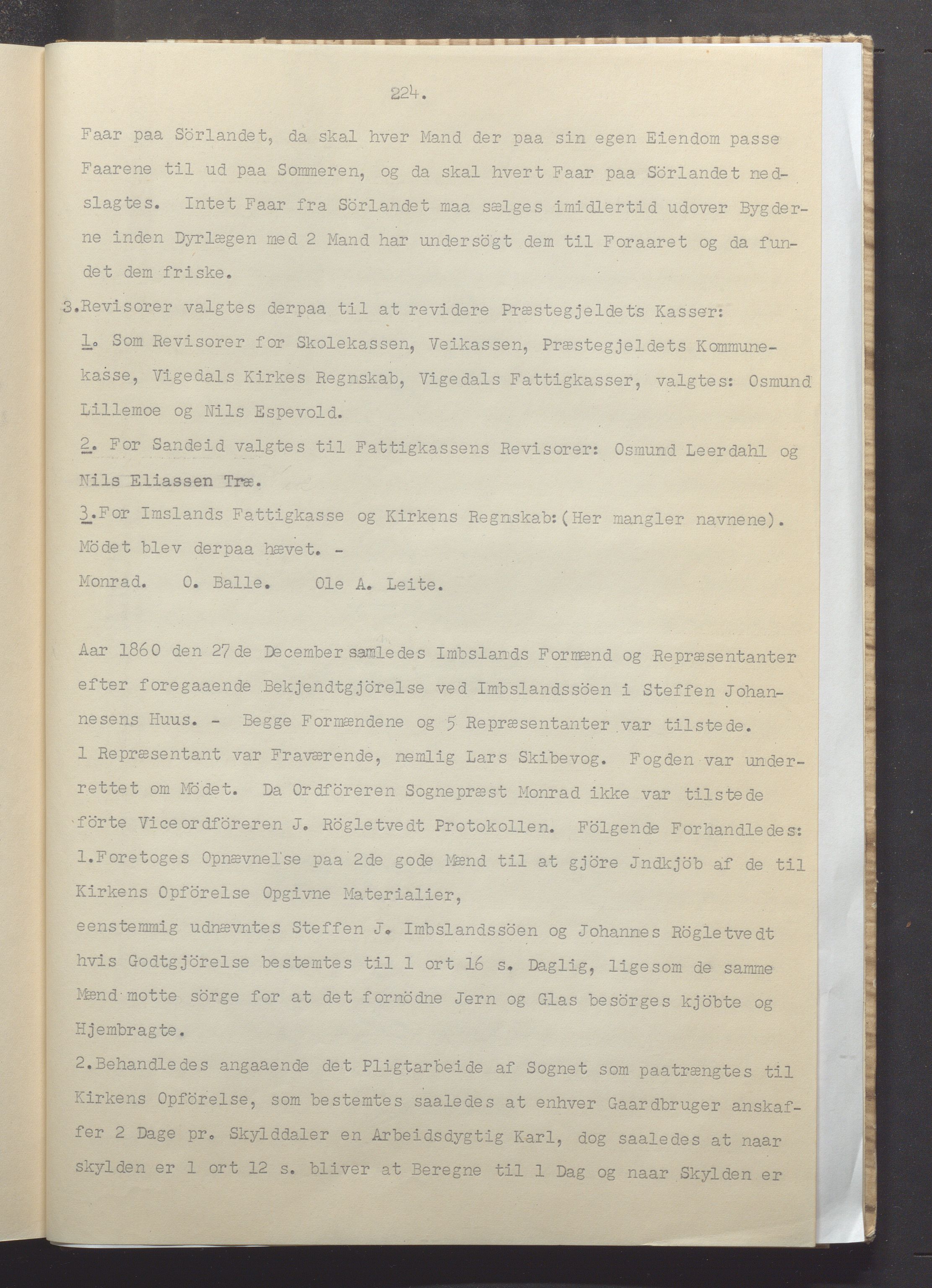 Vikedal kommune - Formannskapet, IKAR/K-100598/A/Ac/L0001: Avskrift av møtebok, 1837-1874, p. 224