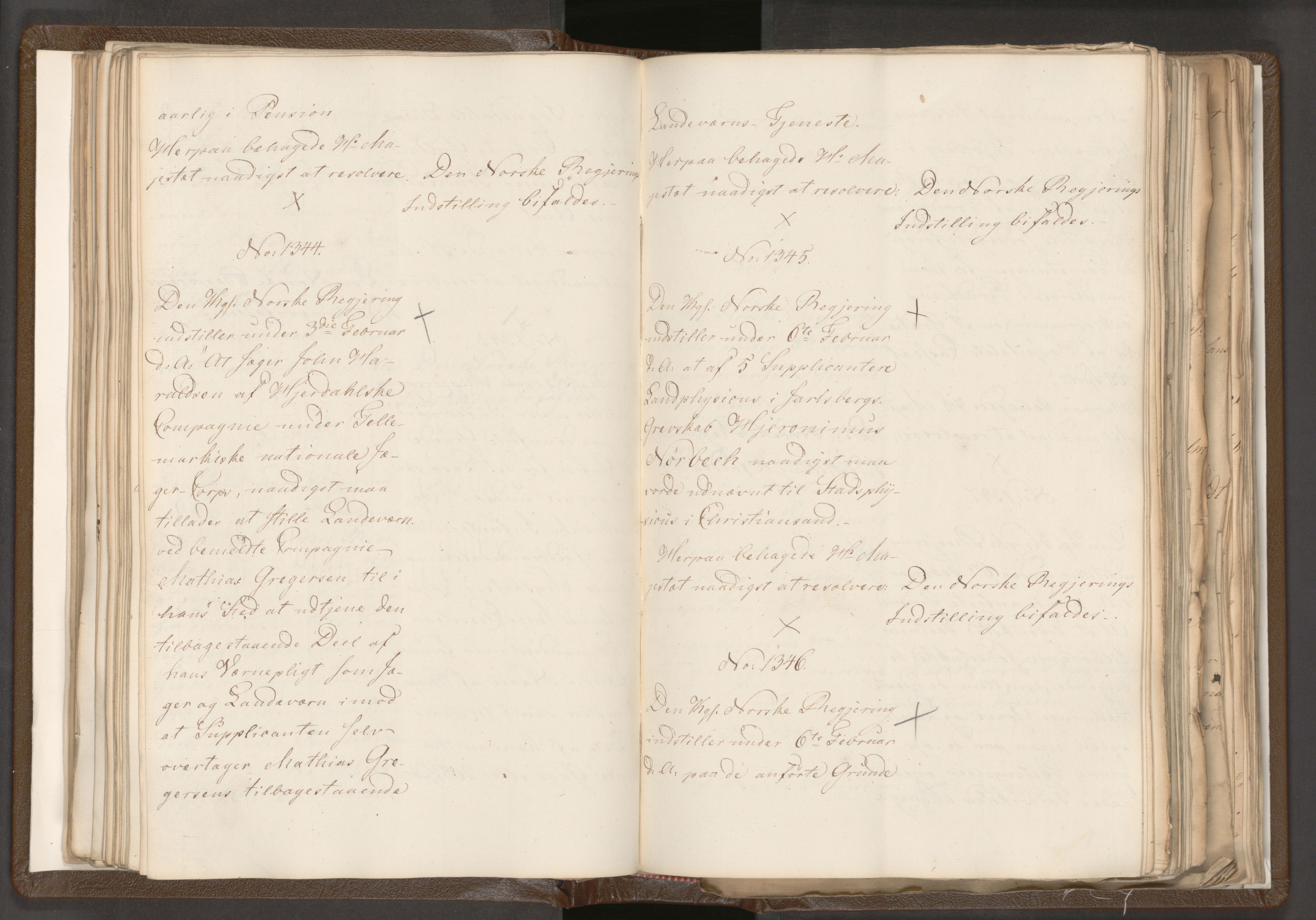 Statsrådssekretariatet, AV/RA-S-1001/A/Ab/L0018: Kgl. res. nr. 1112-1753, 1. halvår, 1824