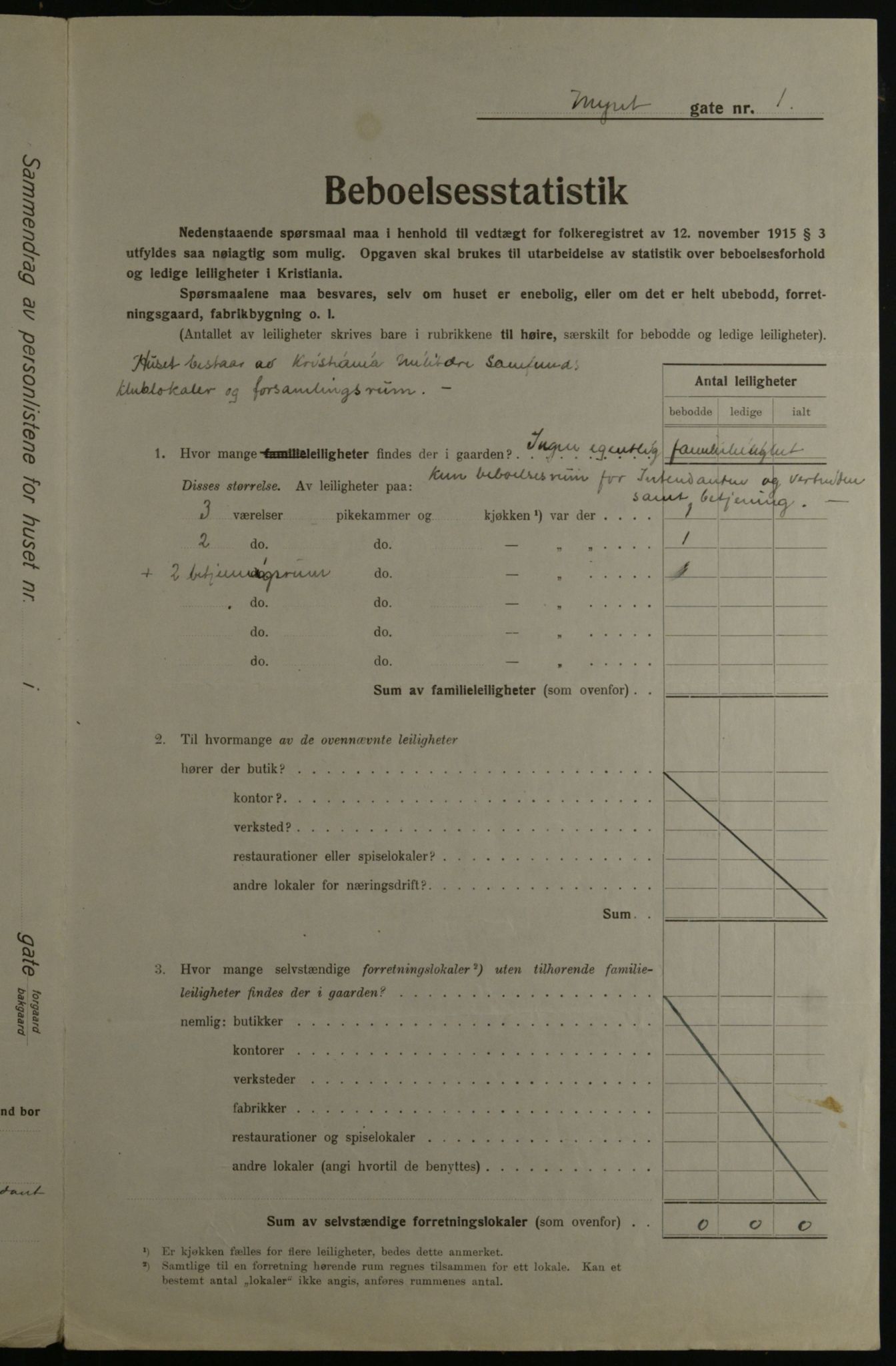 OBA, Municipal Census 1923 for Kristiania, 1923, p. 75279