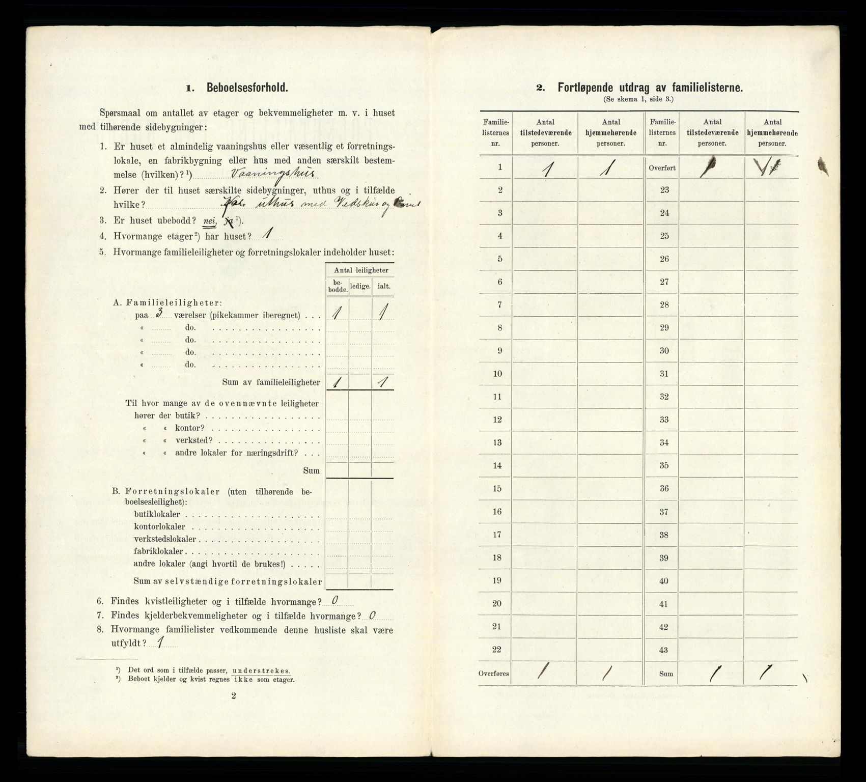 RA, 1910 census for Larvik, 1910, p. 4398