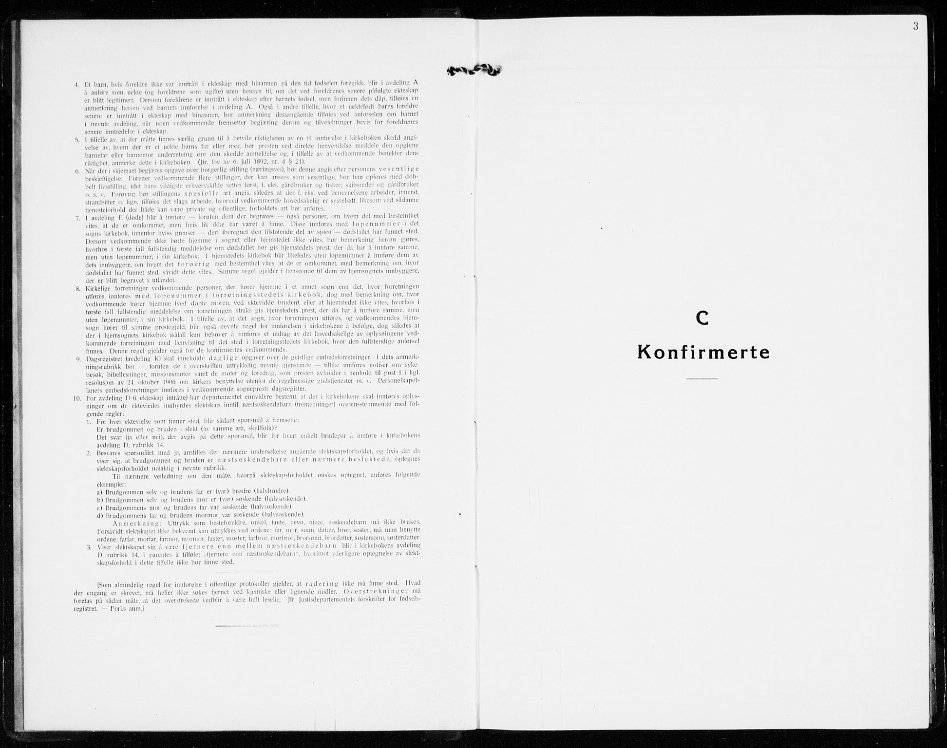 Skedsmo prestekontor Kirkebøker, SAO/A-10033a/F/Fb/L0004: Parish register (official) no. II 4, 1931-1943, p. 3